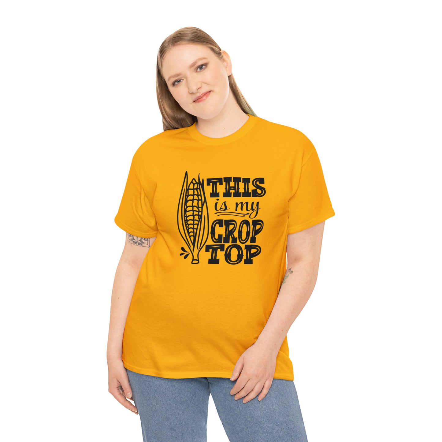 "This Is My Crop Top" T-Shirt - Weave Got Gifts - Unique Gifts You Won’t Find Anywhere Else!