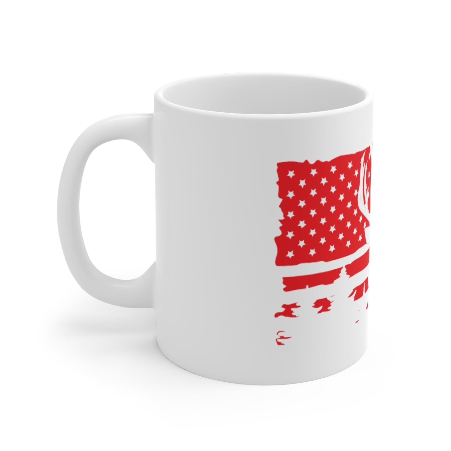 "American Deer" Coffee Mug - Weave Got Gifts - Unique Gifts You Won’t Find Anywhere Else!