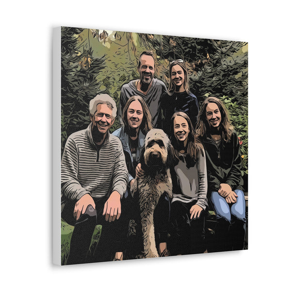 "Family Portrait" Custom Wall Art - Weave Got Gifts - Unique Gifts You Won’t Find Anywhere Else!