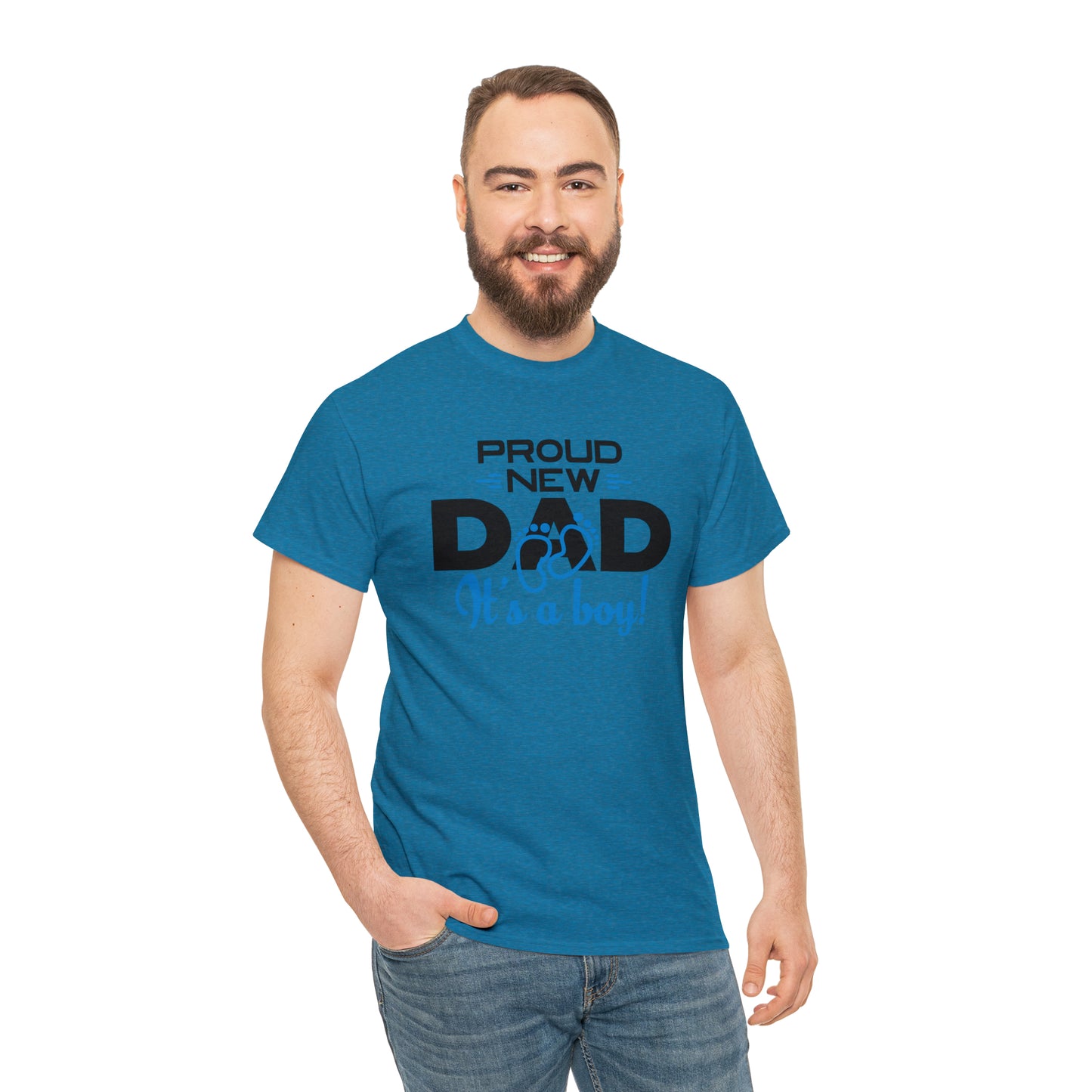 "New Boy Dad" T-Shirt - Weave Got Gifts - Unique Gifts You Won’t Find Anywhere Else!