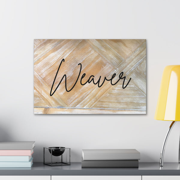 "Handwritten Last Name" Custom Wall Art - Weave Got Gifts - Unique Gifts You Won’t Find Anywhere Else!