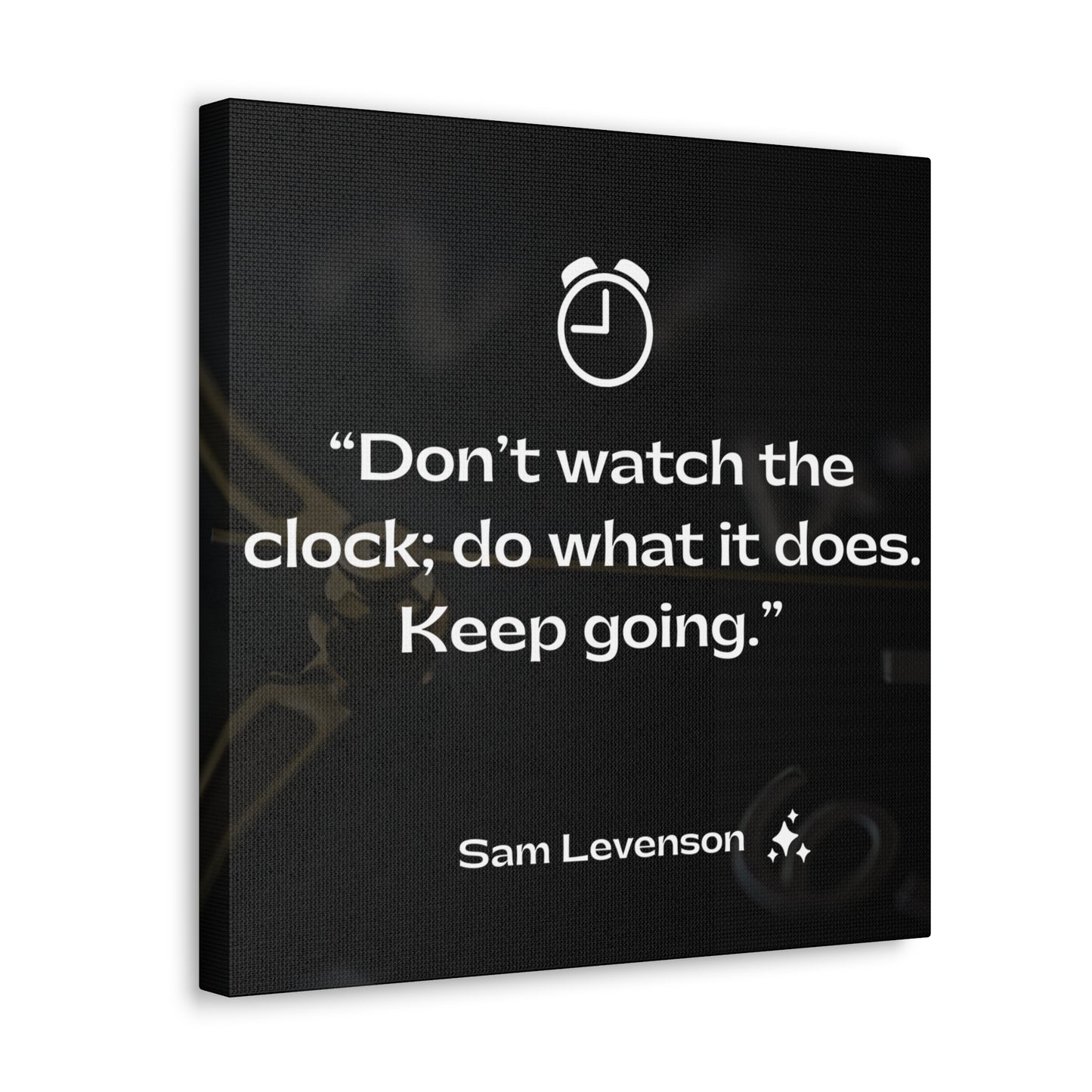 "Don't Watch The Clock, Keep Going" Wall Art - Weave Got Gifts - Unique Gifts You Won’t Find Anywhere Else!