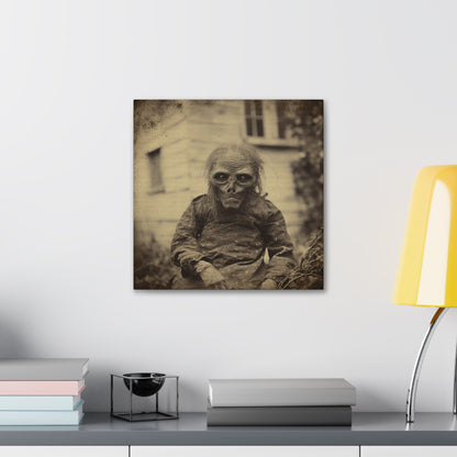 "Haunted Alien Skull" Wall Art - Weave Got Gifts - Unique Gifts You Won’t Find Anywhere Else!