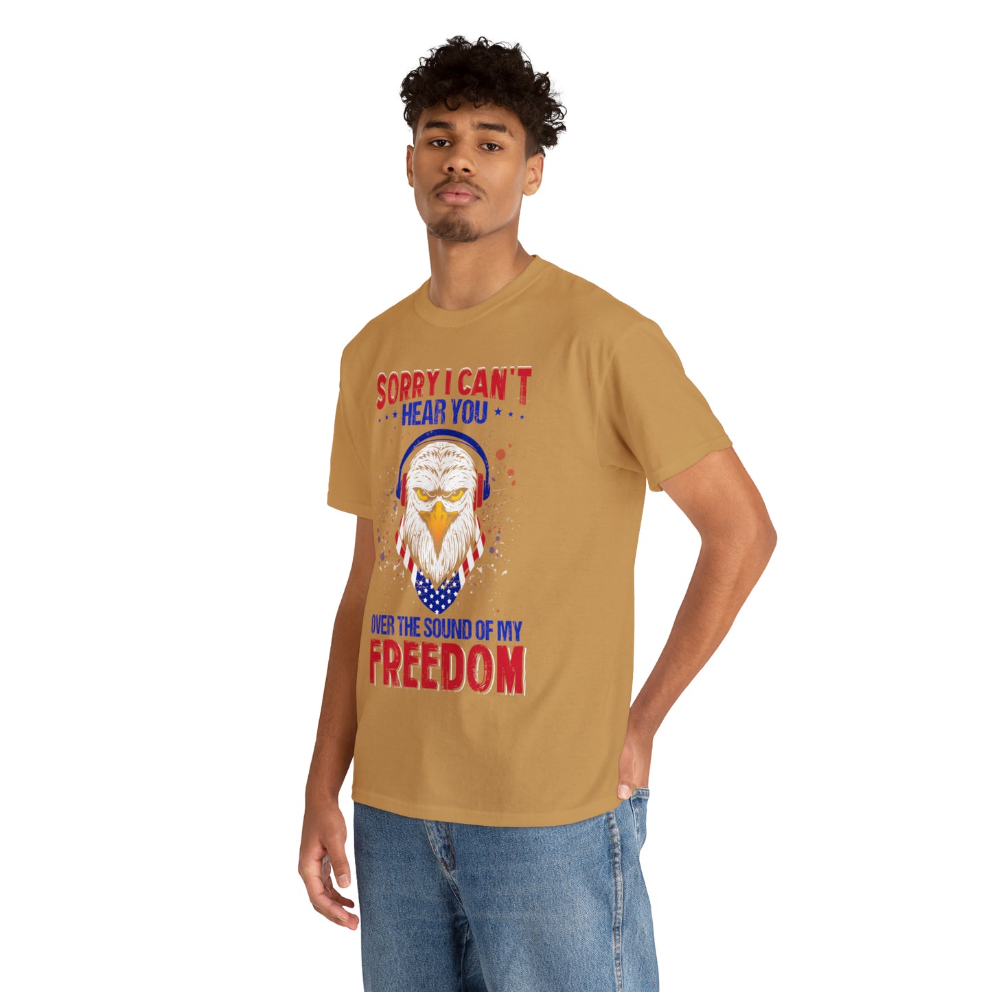 "Can't Hear You Over The Sound Of My Freedom" T-Shirt - Weave Got Gifts - Unique Gifts You Won’t Find Anywhere Else!