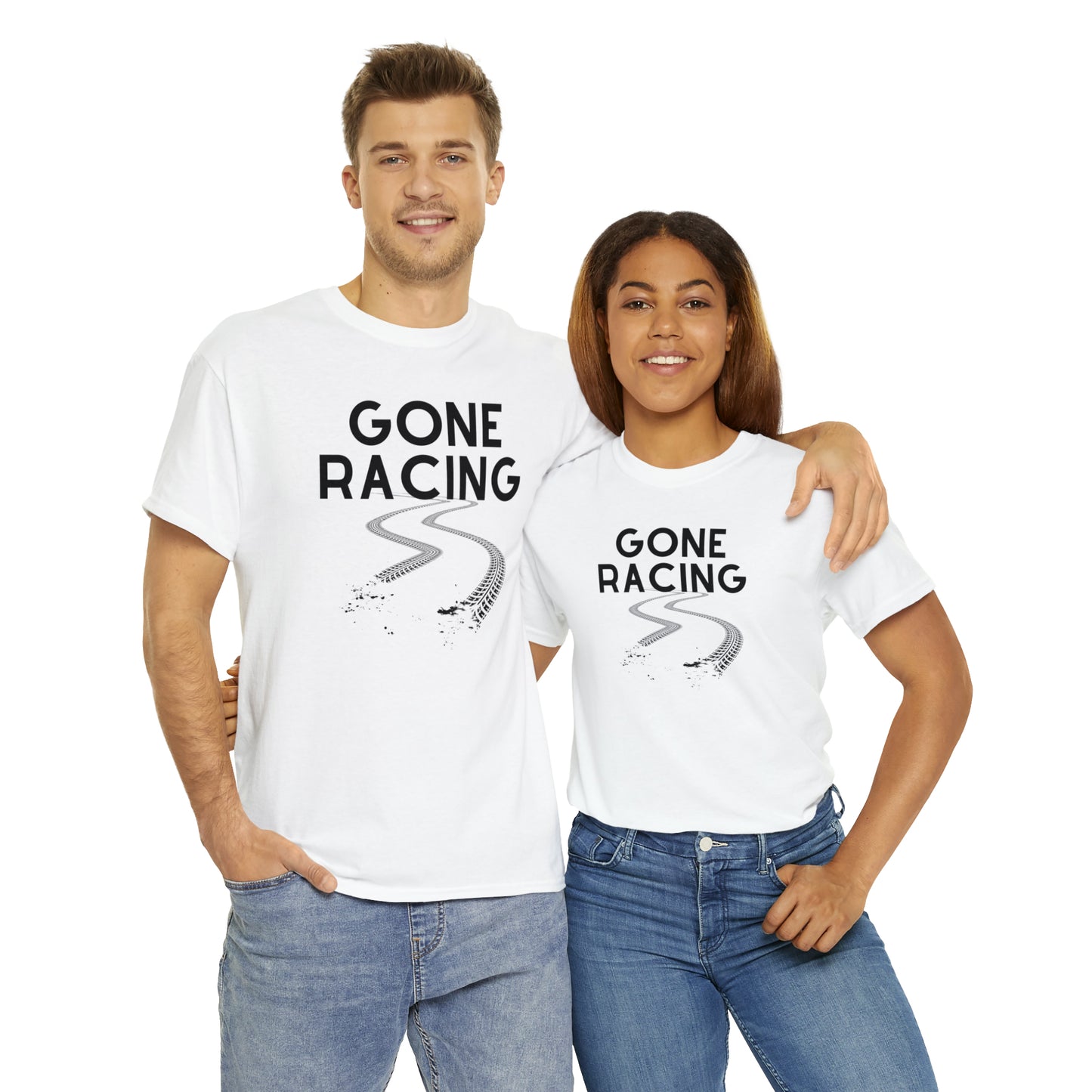 "Gone Racing" T-Shirt - Weave Got Gifts - Unique Gifts You Won’t Find Anywhere Else!