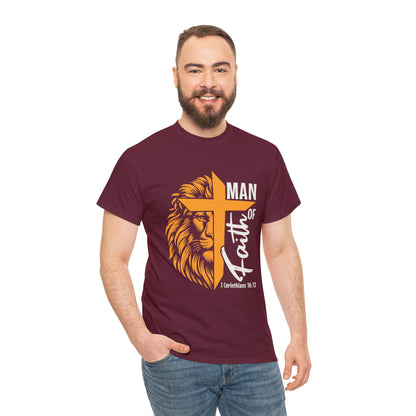 "Man Of Faith" T-Shirt - Weave Got Gifts - Unique Gifts You Won’t Find Anywhere Else!