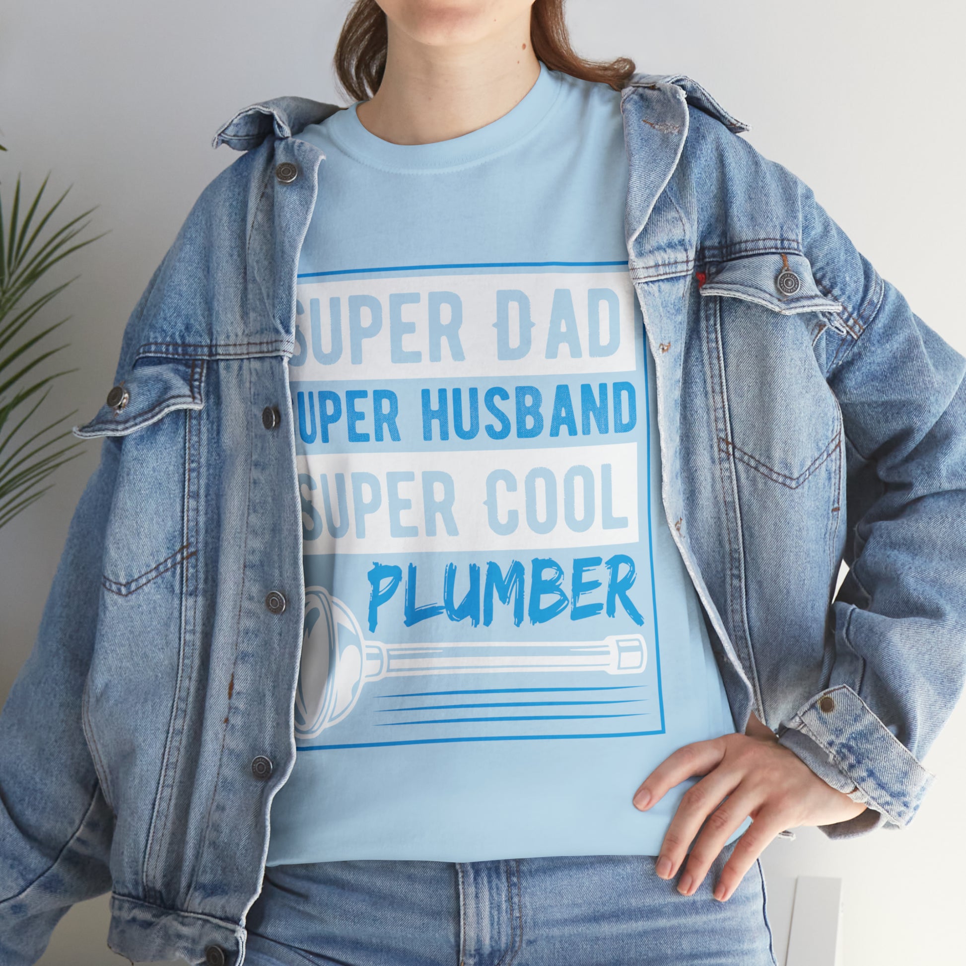 "Super Dad, Super Husband, Super Plumber" T-Shirt - Weave Got Gifts - Unique Gifts You Won’t Find Anywhere Else!