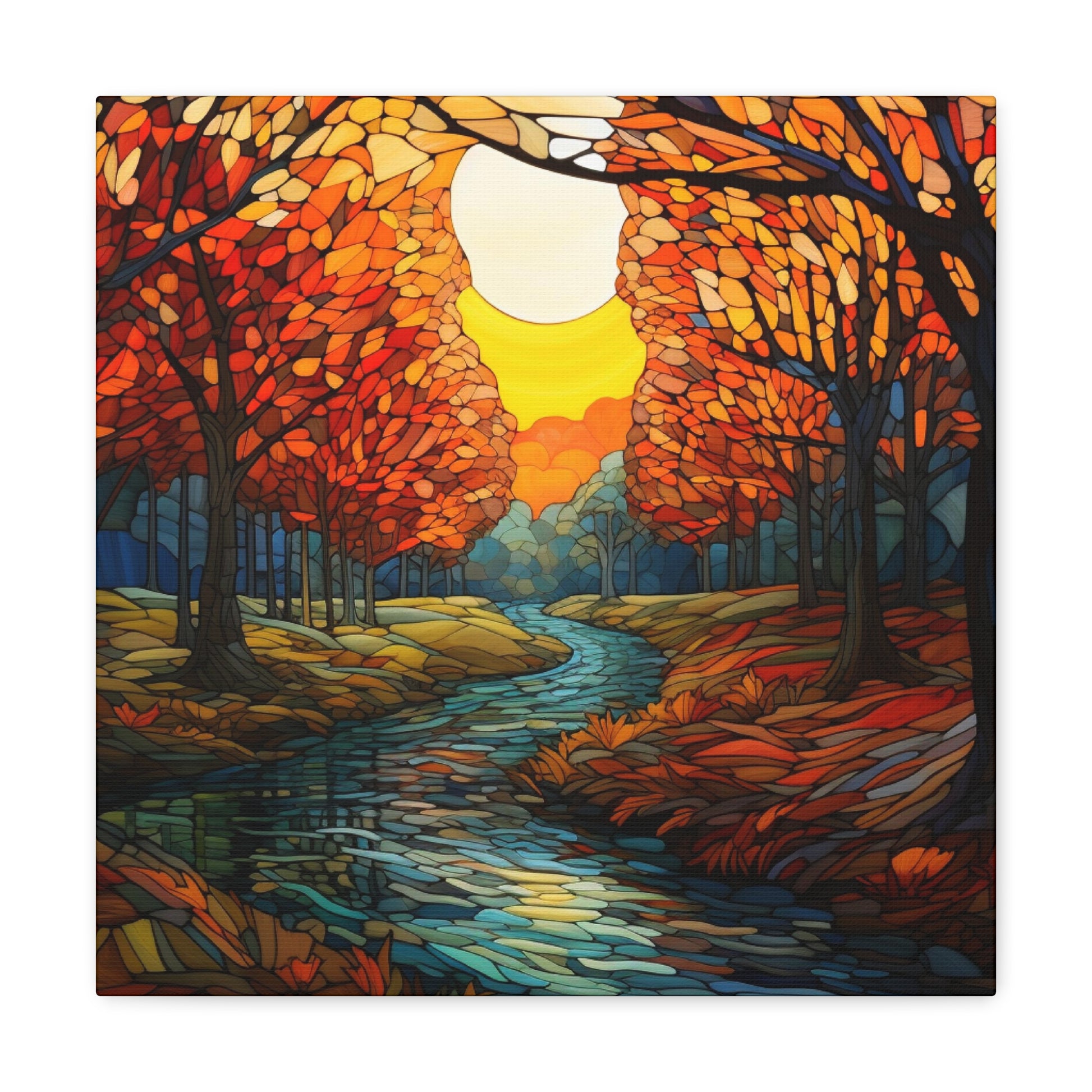 "River Sunset" Wall Art - Weave Got Gifts - Unique Gifts You Won’t Find Anywhere Else!