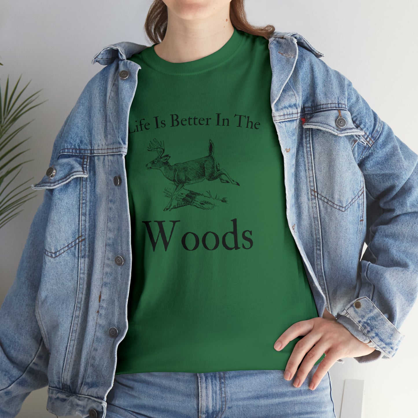 "Life Is Better In The Woods" T-Shirt - Weave Got Gifts - Unique Gifts You Won’t Find Anywhere Else!