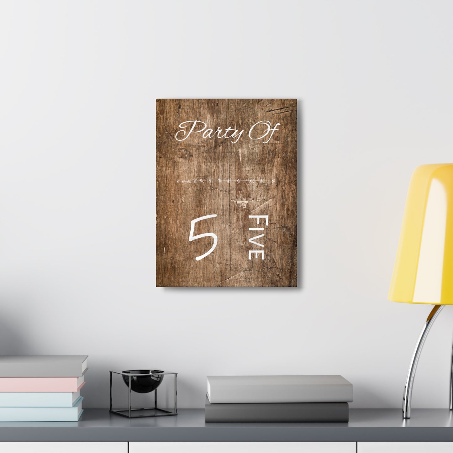 "Party Of 5" Wall Art - Weave Got Gifts - Unique Gifts You Won’t Find Anywhere Else!