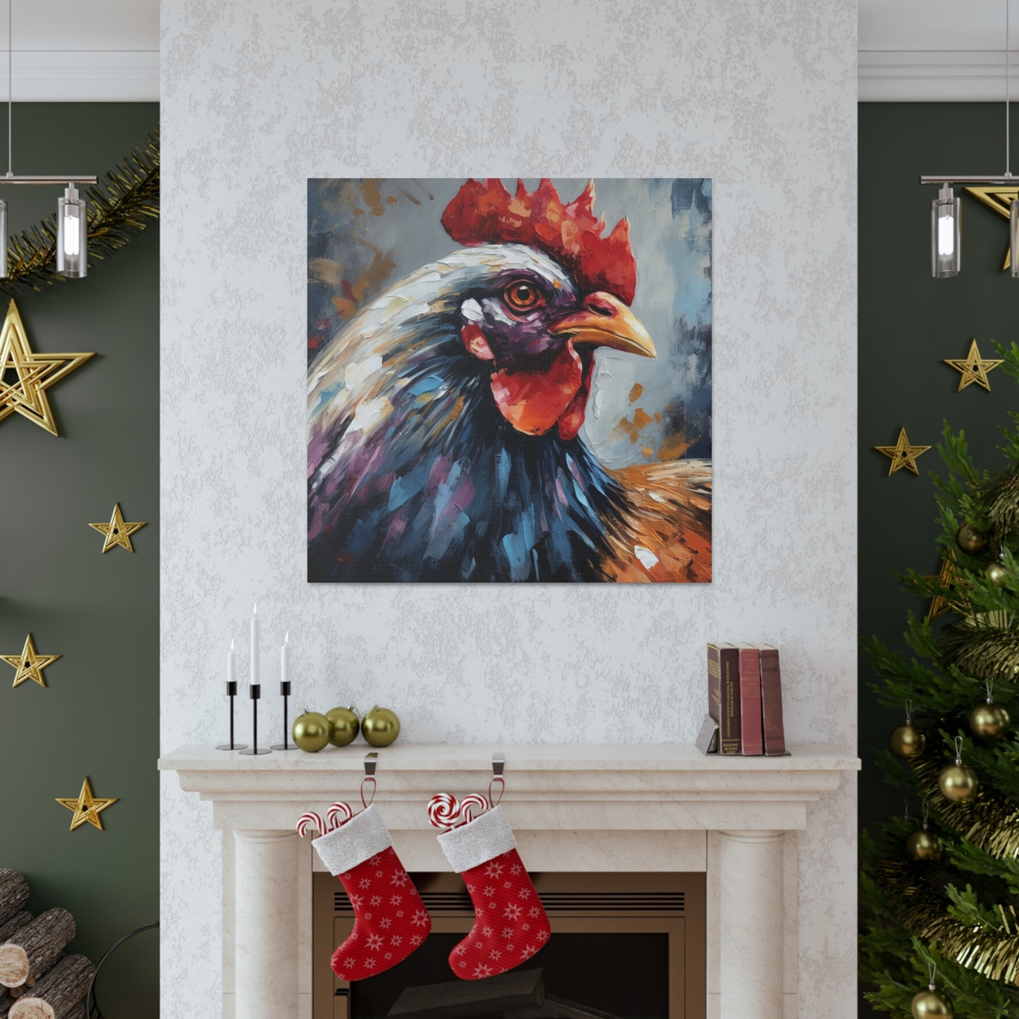 "Farm Chicken" Wall Art - Weave Got Gifts - Unique Gifts You Won’t Find Anywhere Else!