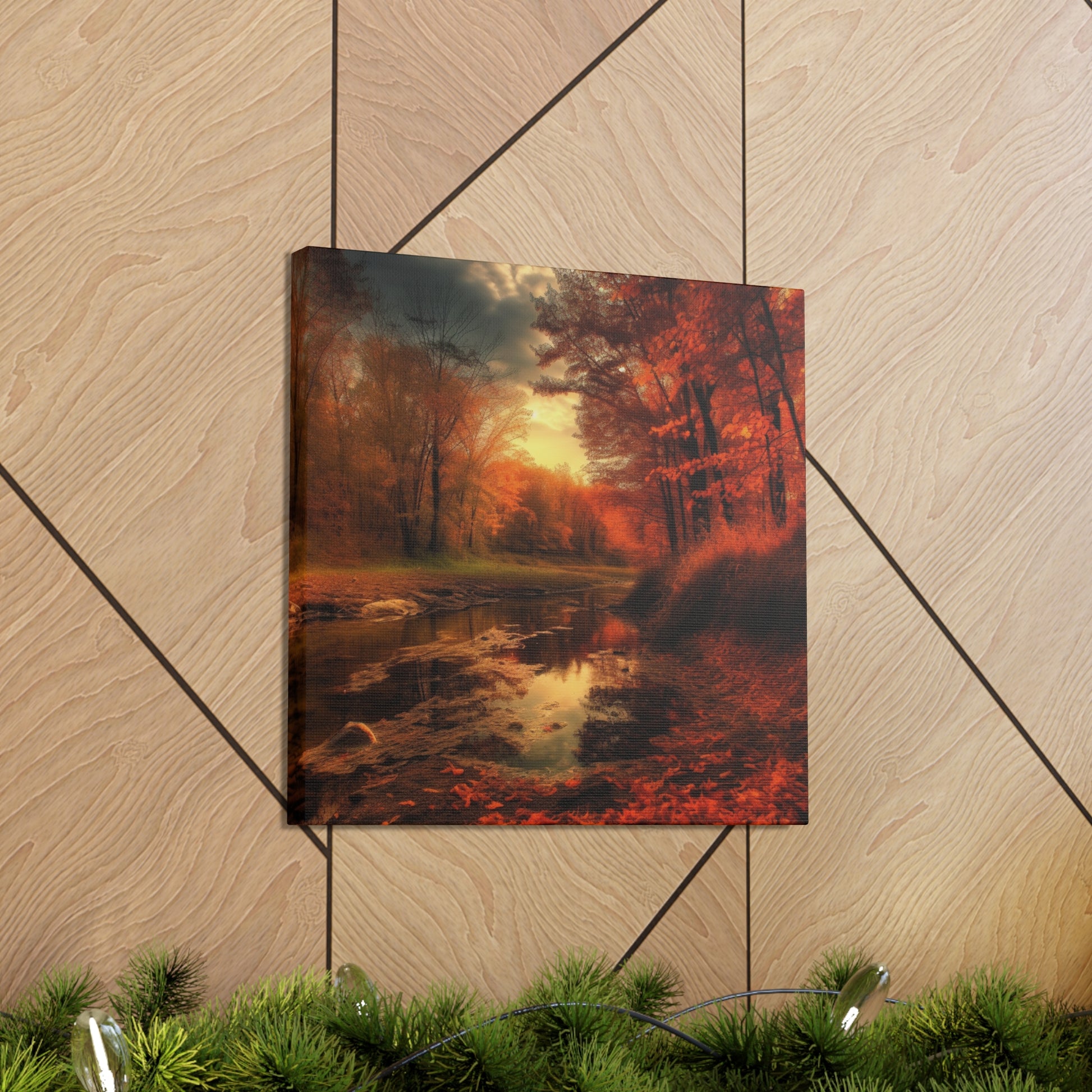 "Sunset Forest" Canvas Wall Art - Weave Got Gifts - Unique Gifts You Won’t Find Anywhere Else!