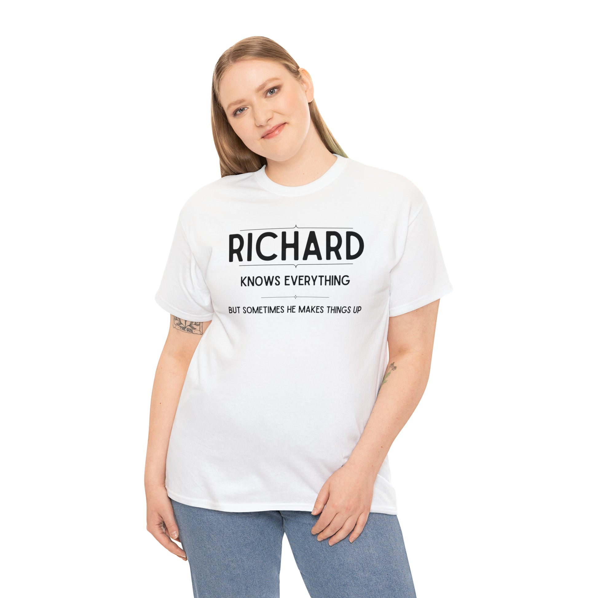 "Richard Knows Everything" T-Shirt - Weave Got Gifts - Unique Gifts You Won’t Find Anywhere Else!