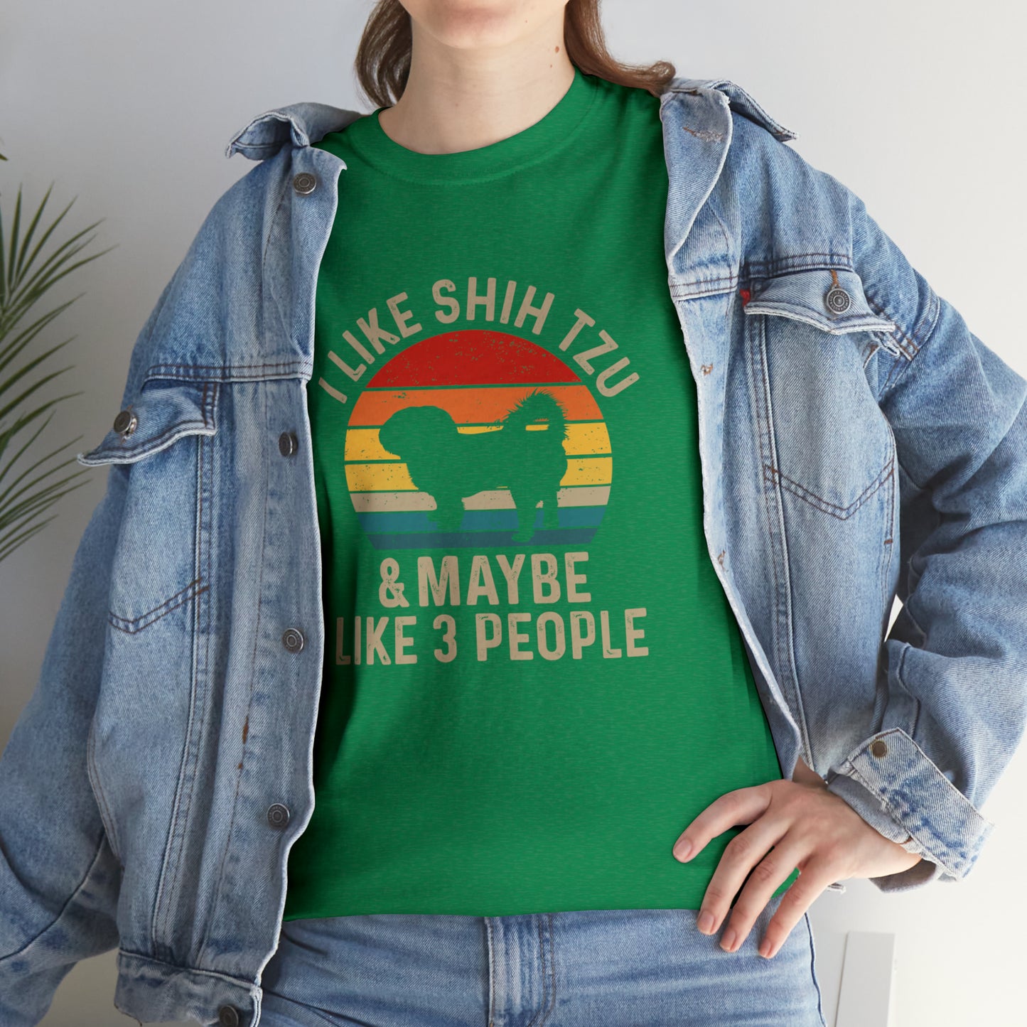 "I Like Shih-Tzu & Maybe Like 3 People" T-Shirt - Weave Got Gifts - Unique Gifts You Won’t Find Anywhere Else!