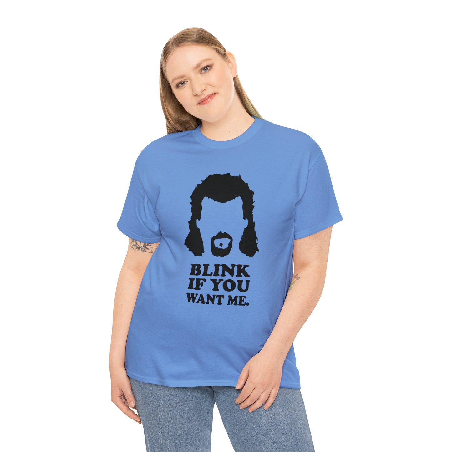 "Blink If You Want Me" T-Shirt - Weave Got Gifts - Unique Gifts You Won’t Find Anywhere Else!