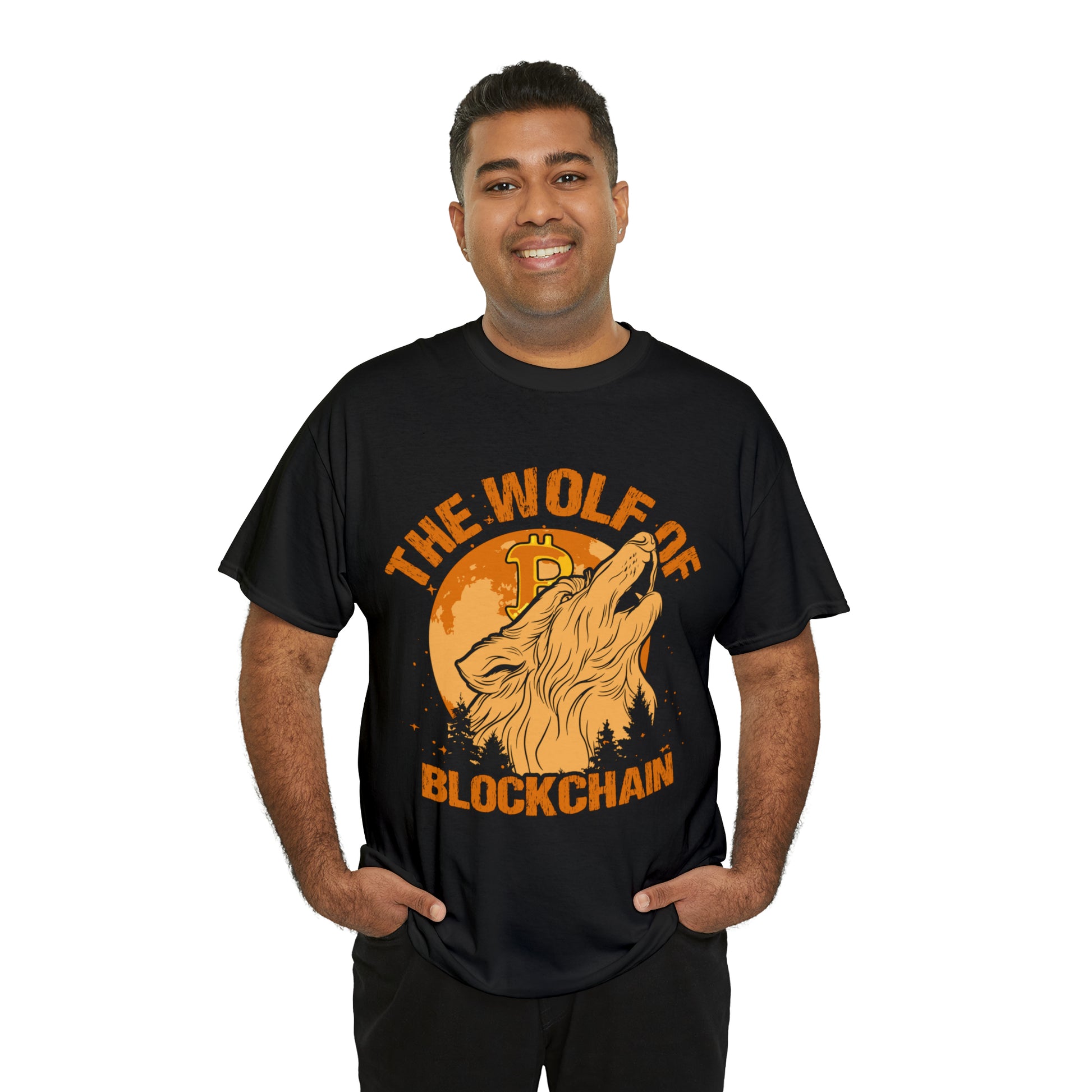 "The Wolf Of Blockchain" T-Shirt - Weave Got Gifts - Unique Gifts You Won’t Find Anywhere Else!