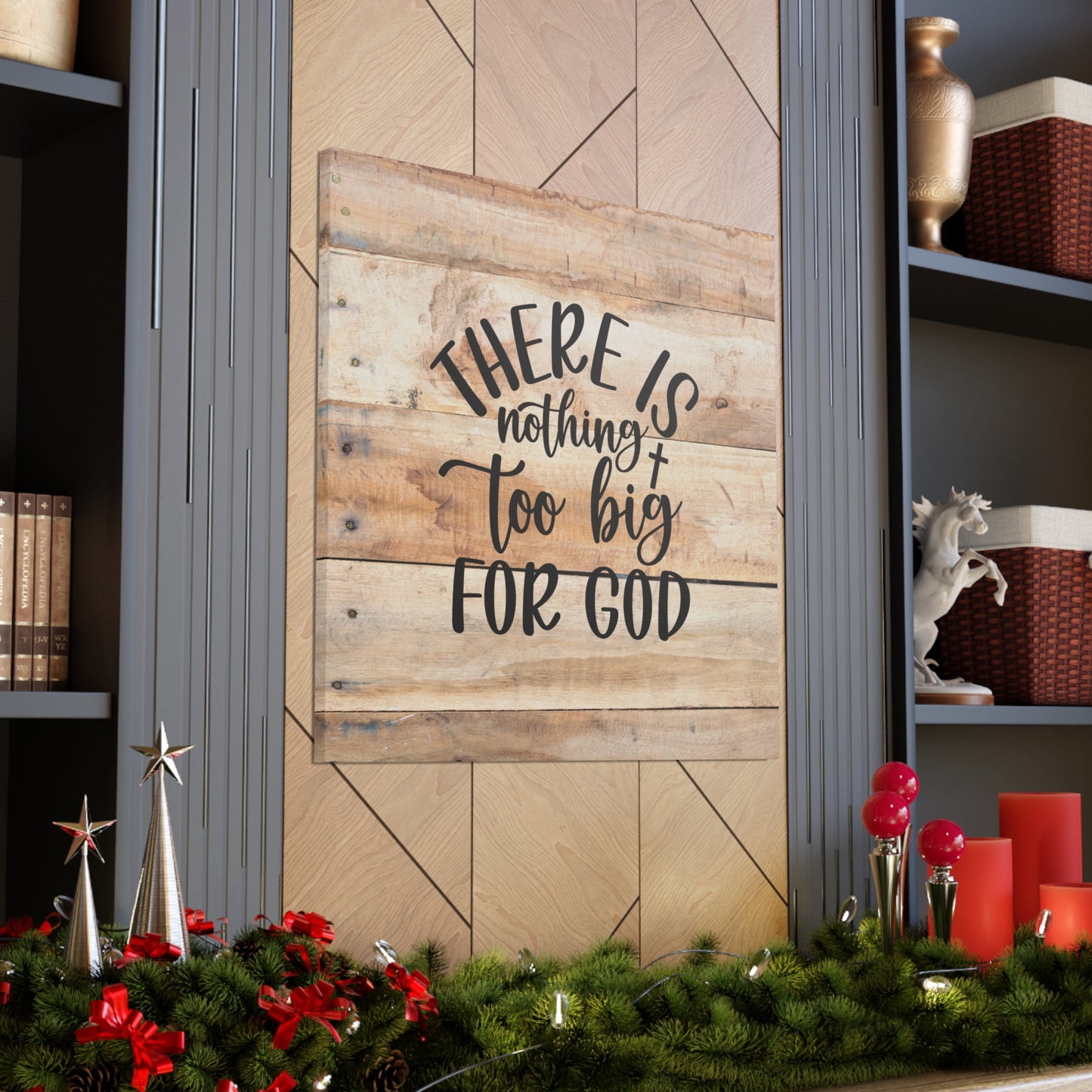 "There Is Nothing Too Big For God" Wall Art - Weave Got Gifts - Unique Gifts You Won’t Find Anywhere Else!