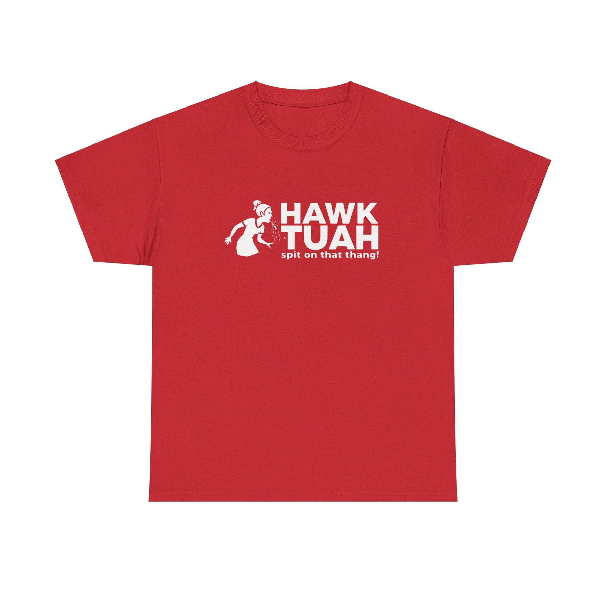 "Viral Video Quote T-Shirt - Hawk Tuah Design"