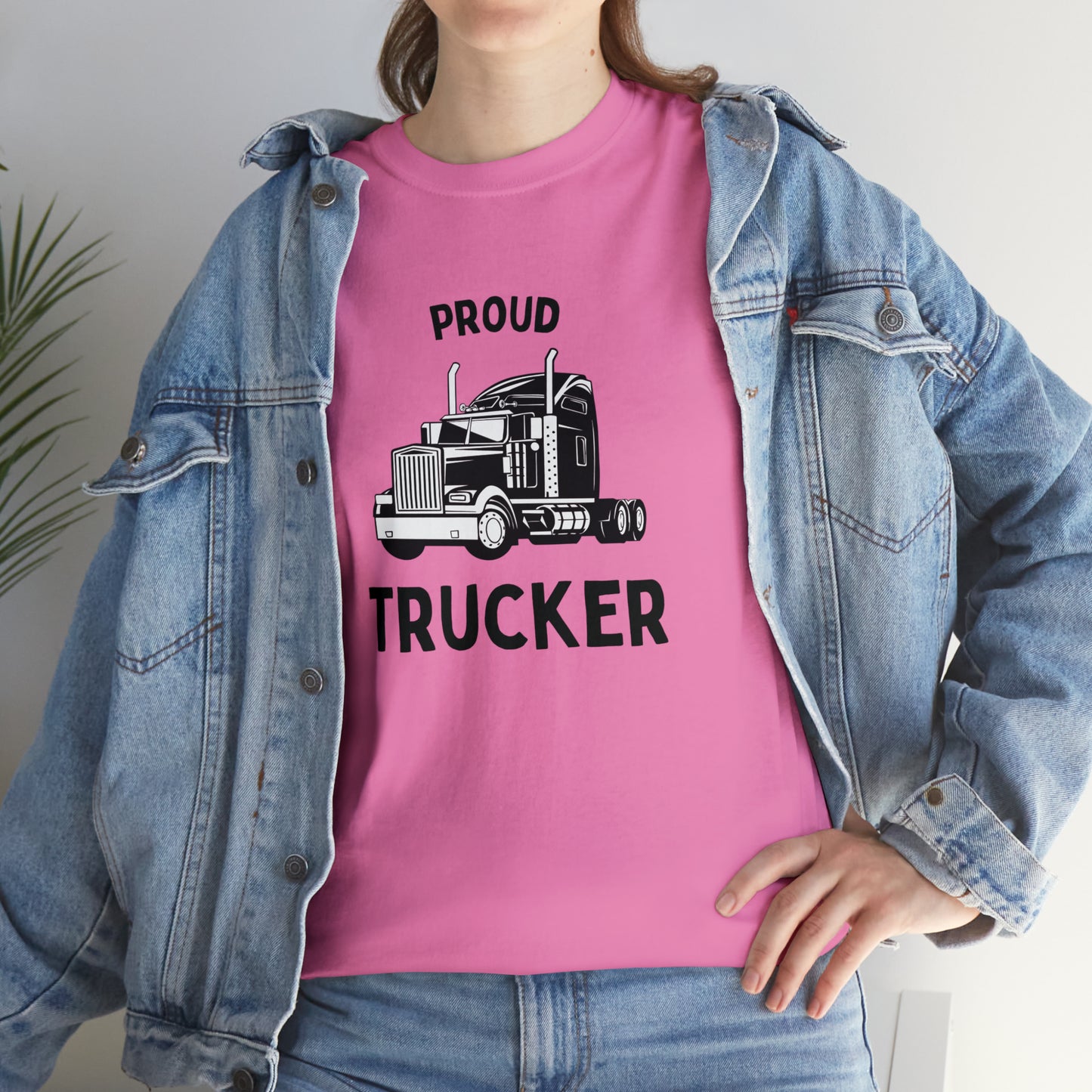 "Proud Trucker" T-Shirt - Weave Got Gifts - Unique Gifts You Won’t Find Anywhere Else!