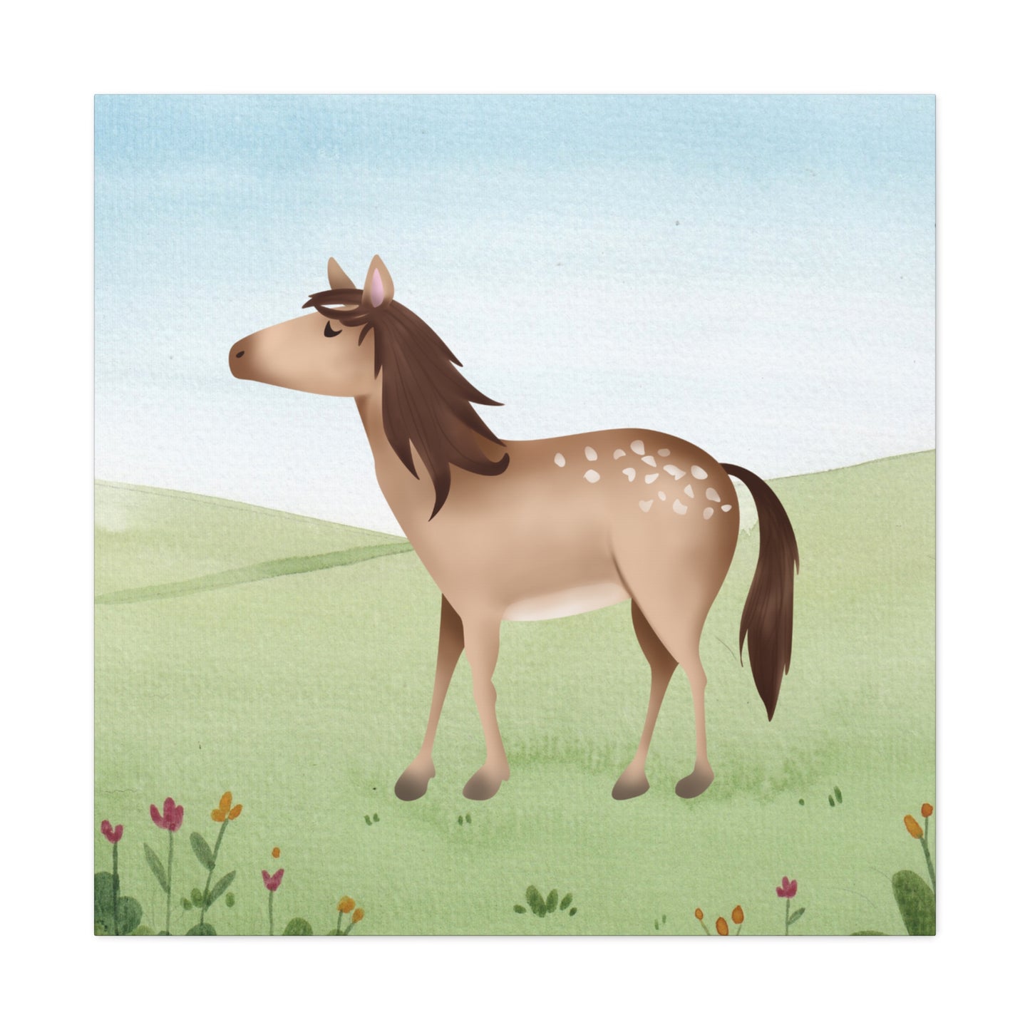 "Farm Horse" Kids Wall Art - Weave Got Gifts - Unique Gifts You Won’t Find Anywhere Else!