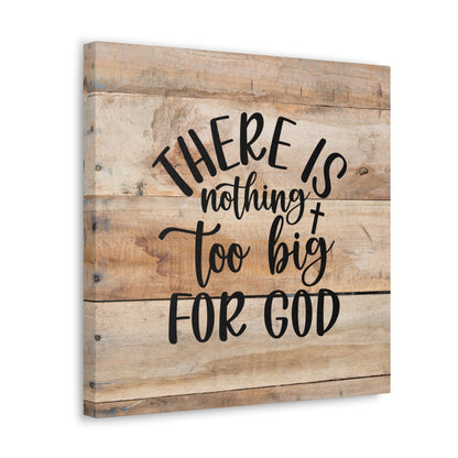 "There Is Nothing Too Big For God" Wall Art - Weave Got Gifts - Unique Gifts You Won’t Find Anywhere Else!