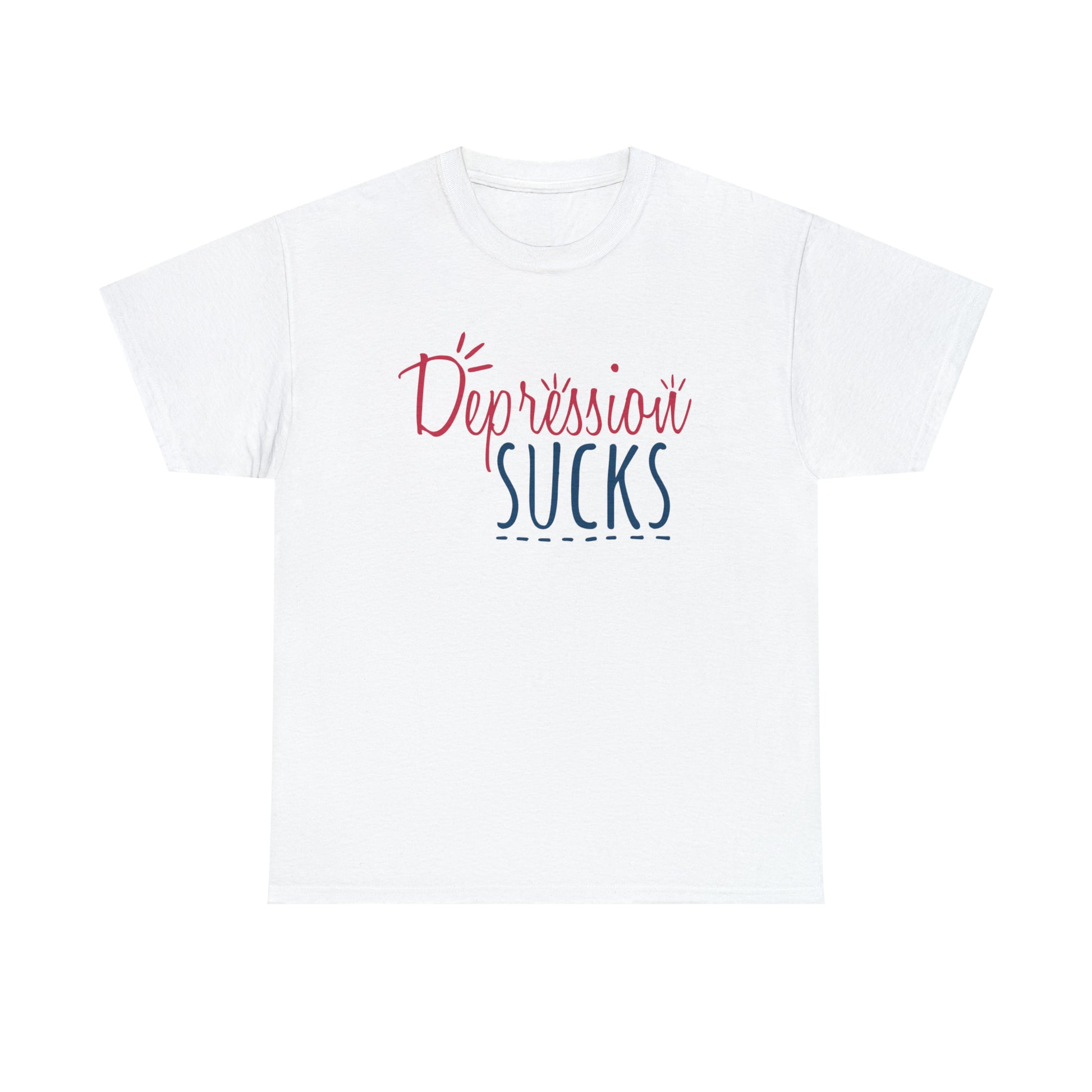 "Depression Sucks" T-Shirt - Weave Got Gifts - Unique Gifts You Won’t Find Anywhere Else!