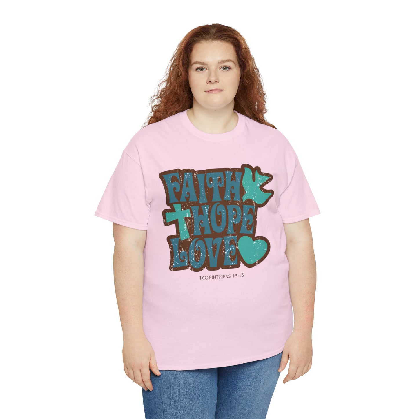 "Faith, Hope, Love" T-Shirt - Weave Got Gifts - Unique Gifts You Won’t Find Anywhere Else!