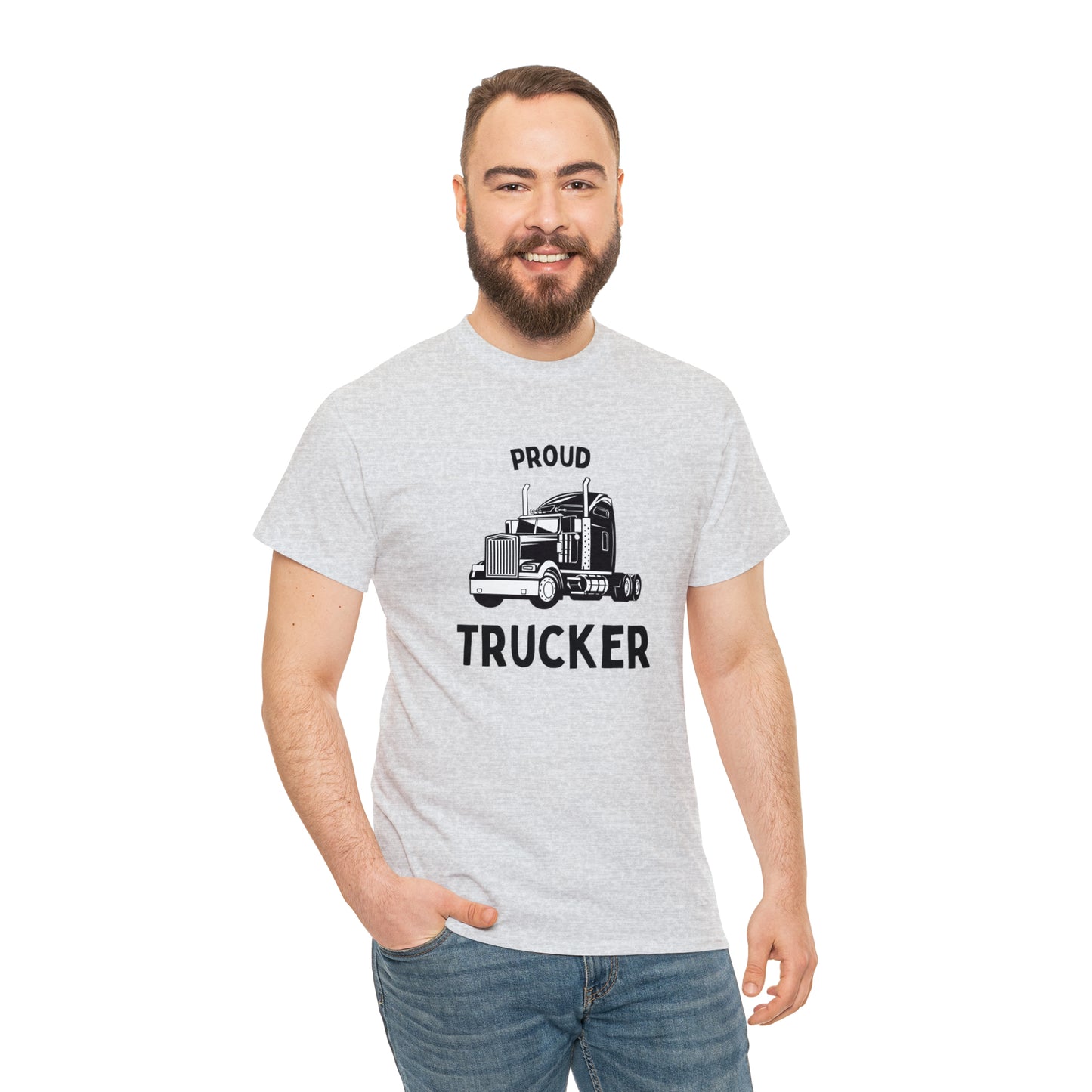 "Proud Trucker" T-Shirt - Weave Got Gifts - Unique Gifts You Won’t Find Anywhere Else!