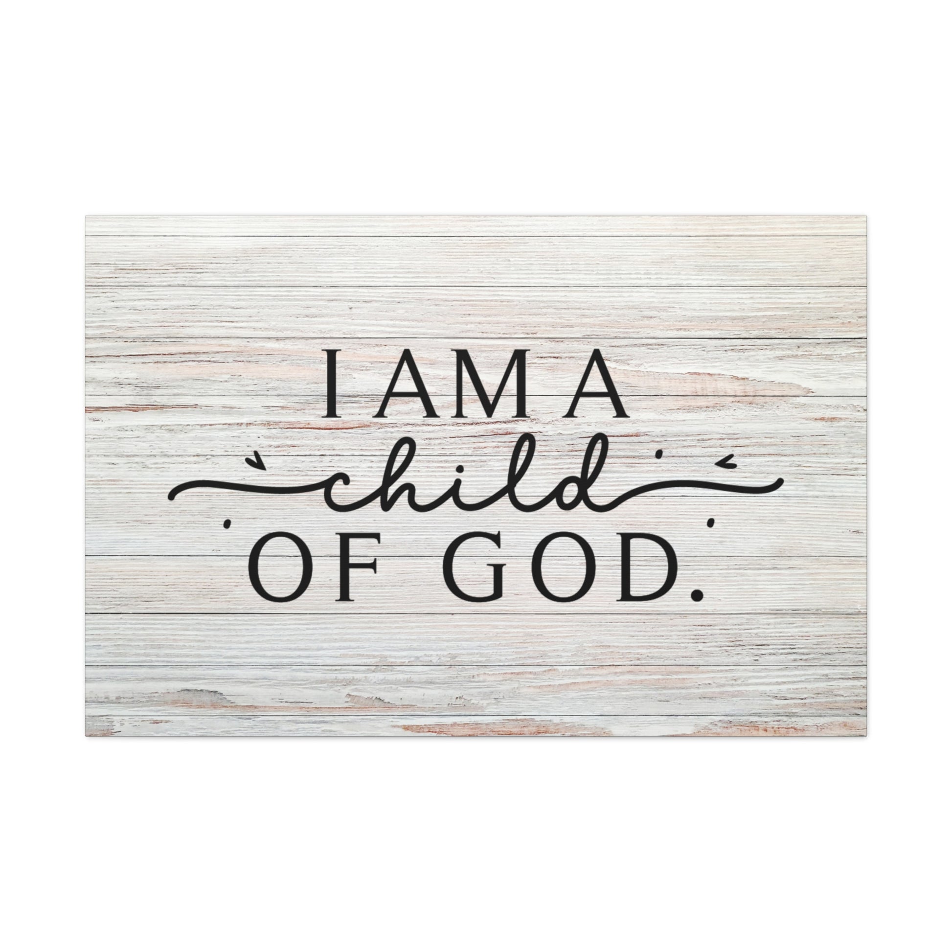 "White Rustic Child Of God" Wall Art - Weave Got Gifts - Unique Gifts You Won’t Find Anywhere Else!