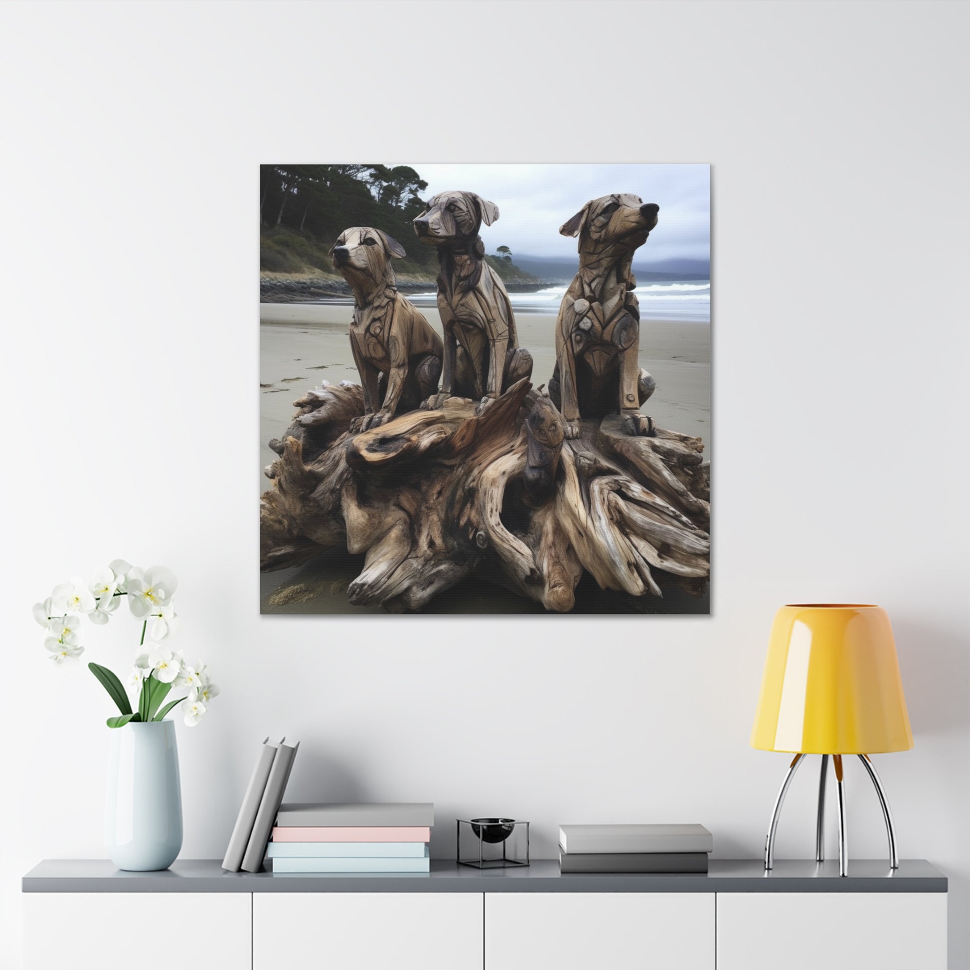 "Driftwood Dogs" Wall Art - Weave Got Gifts - Unique Gifts You Won’t Find Anywhere Else!