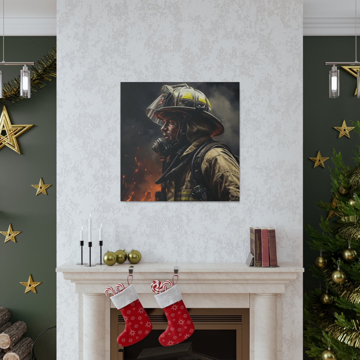 "Firefighter" Wall Art - Weave Got Gifts - Unique Gifts You Won’t Find Anywhere Else!