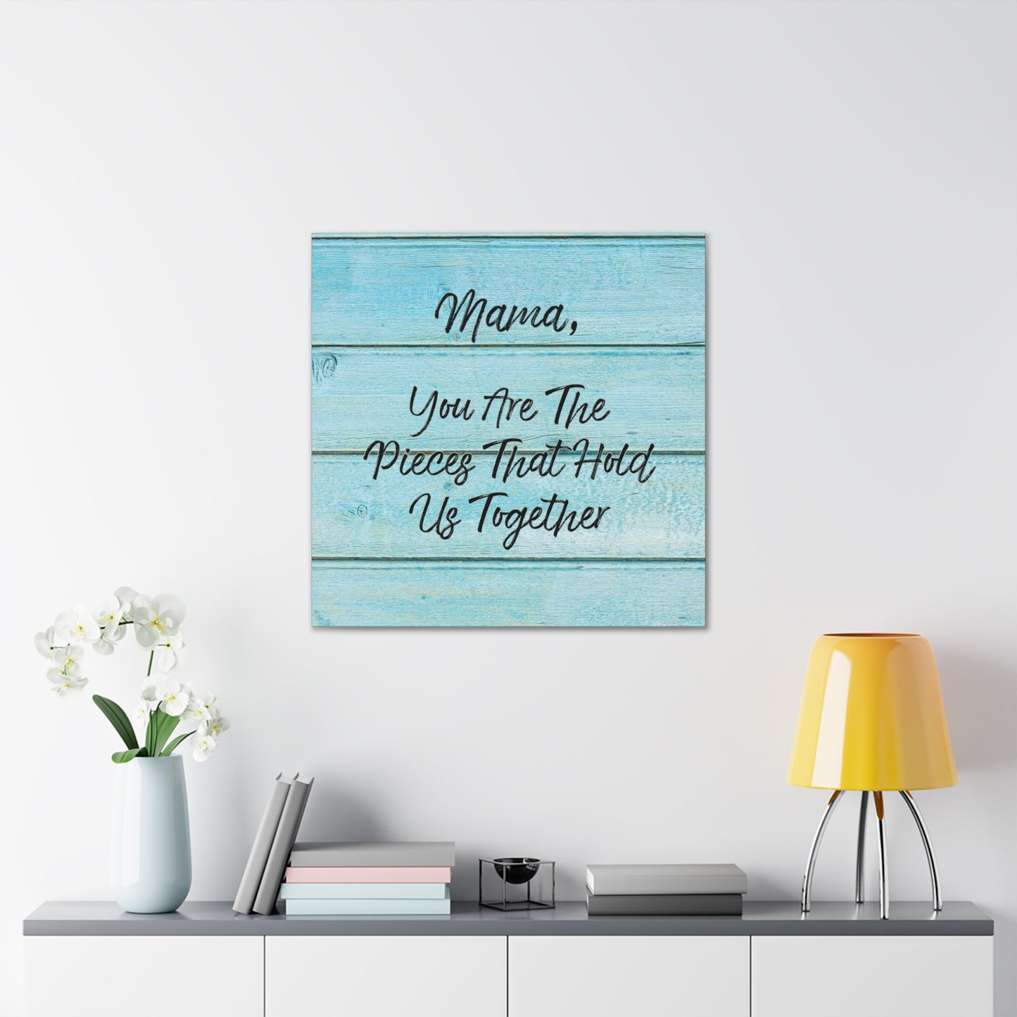 "Mama, You Are The Pieces That Hold Us Together" Wall Art - Weave Got Gifts - Unique Gifts You Won’t Find Anywhere Else!