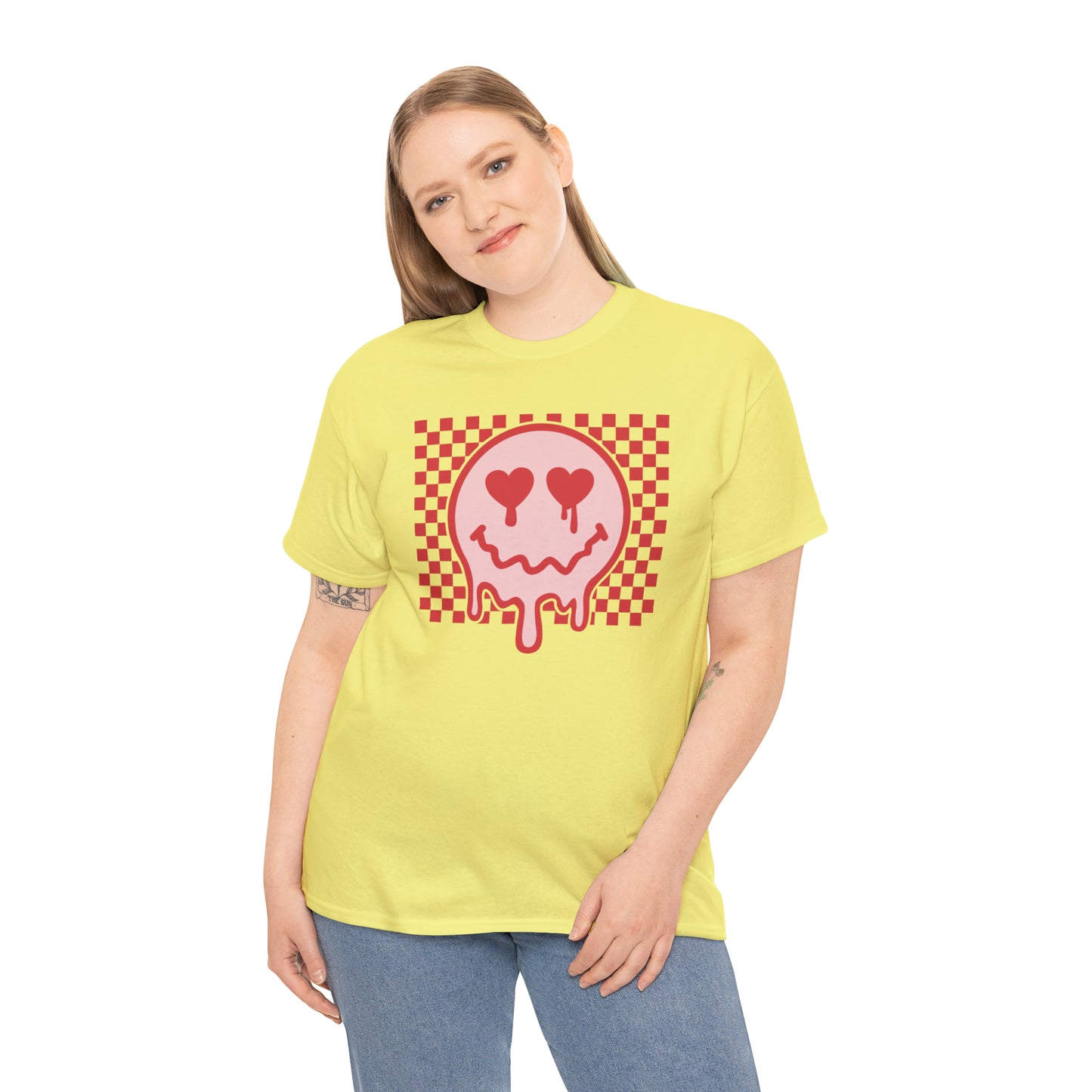 "Y2K Smiley Face" T-Shirt - Weave Got Gifts - Unique Gifts You Won’t Find Anywhere Else!