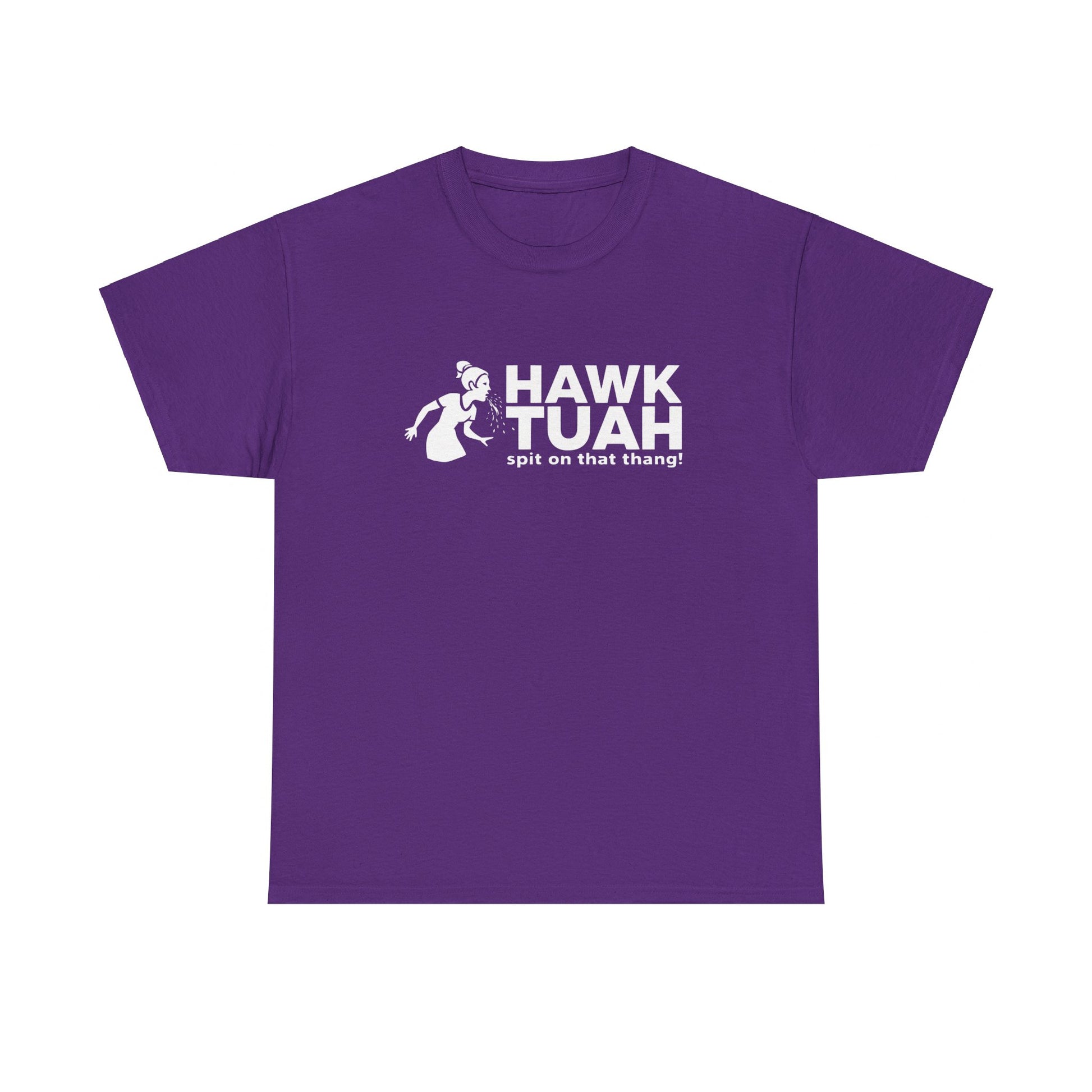 "Viral Video Quote T-Shirt - Hawk Tuah Design"