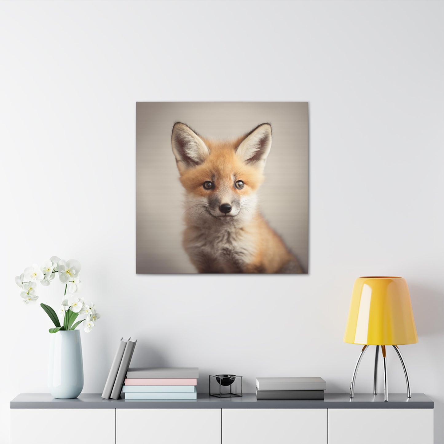 Nature-Themed Fox Canvas Print