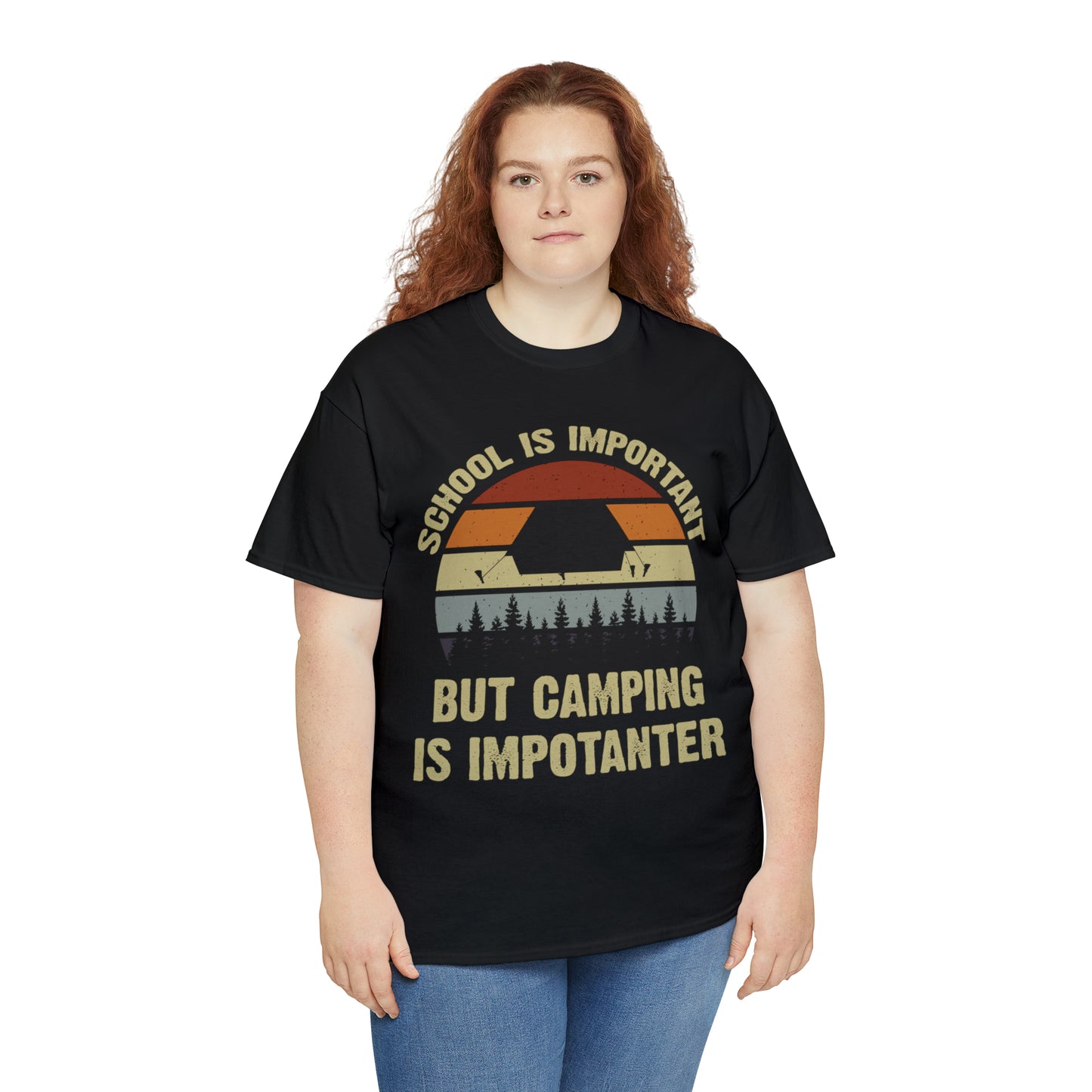 "Camping Is Importanter" T-Shirt - Weave Got Gifts - Unique Gifts You Won’t Find Anywhere Else!