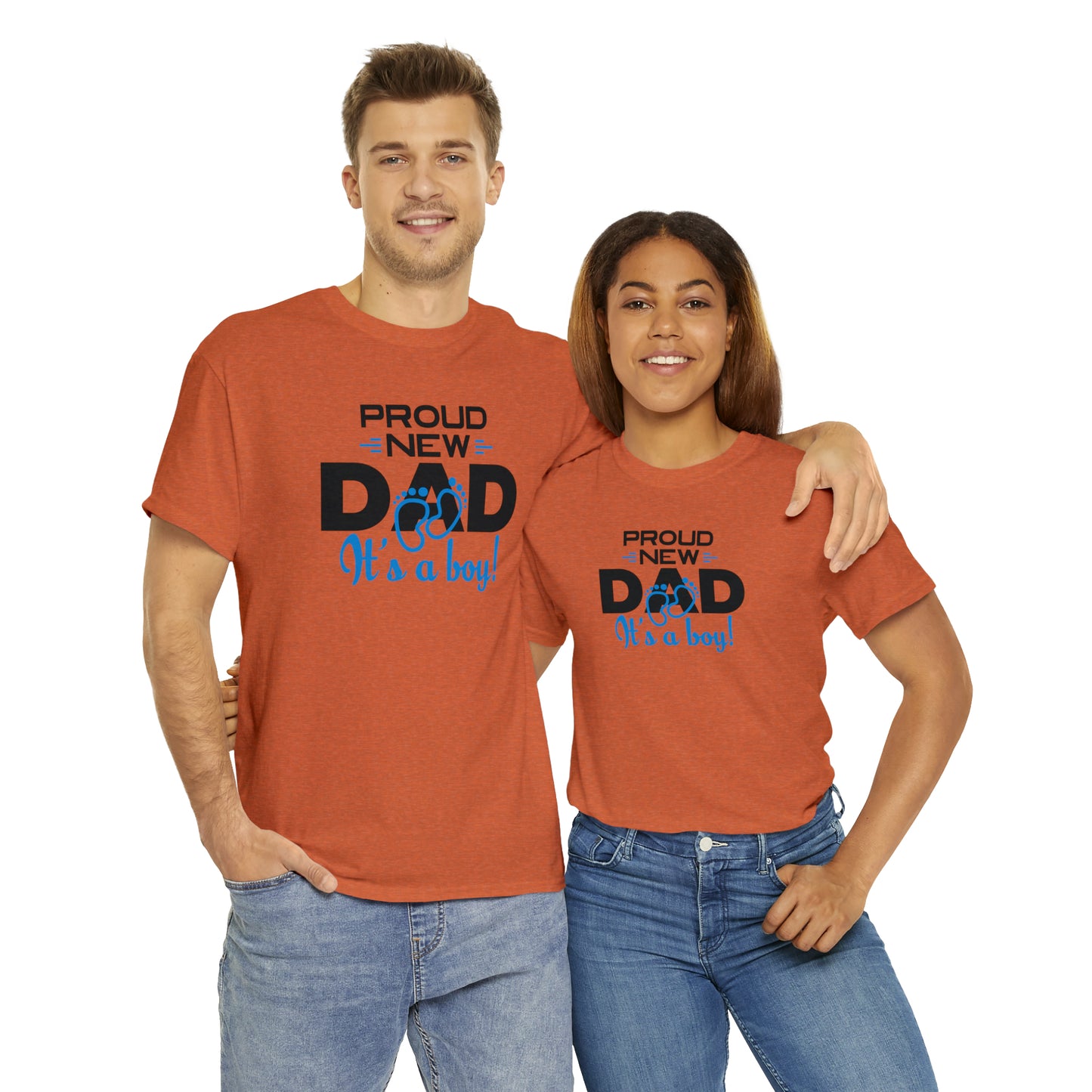 "New Boy Dad" T-Shirt - Weave Got Gifts - Unique Gifts You Won’t Find Anywhere Else!