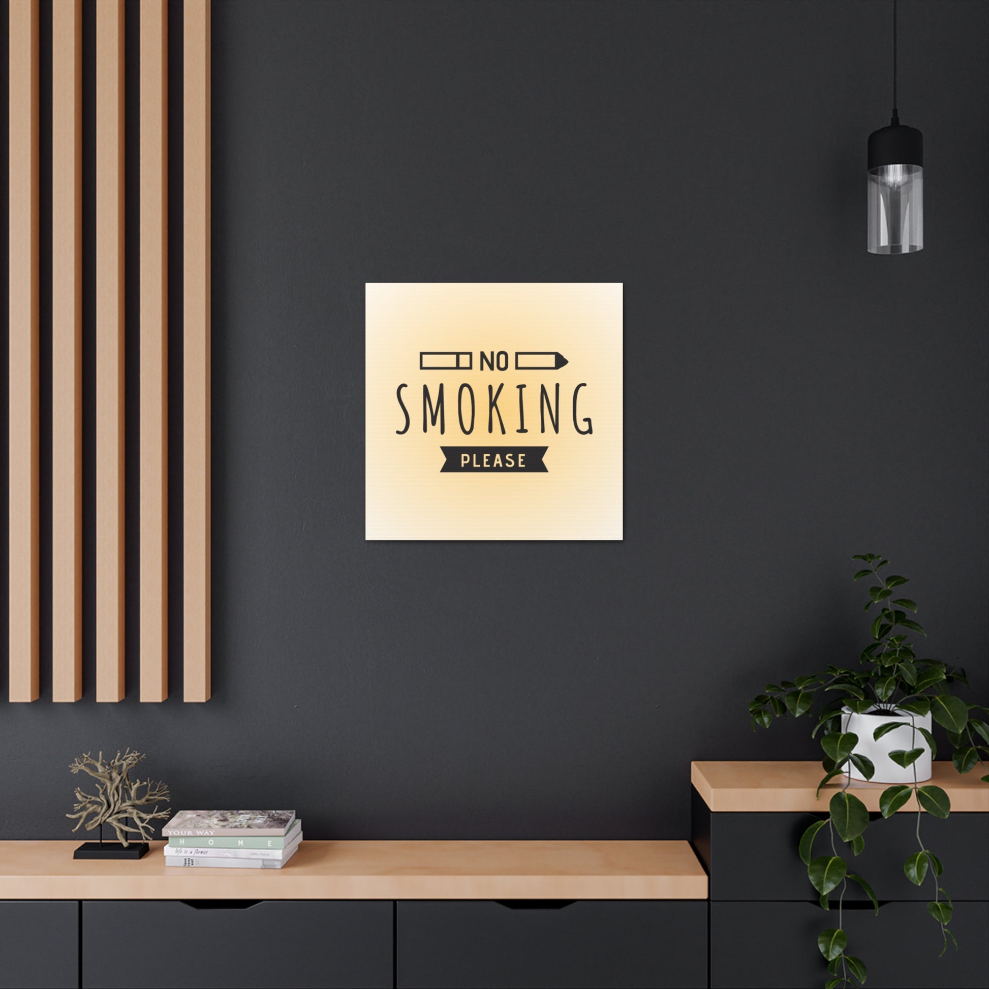 "No Smoking Please" Wall Art - Weave Got Gifts - Unique Gifts You Won’t Find Anywhere Else!