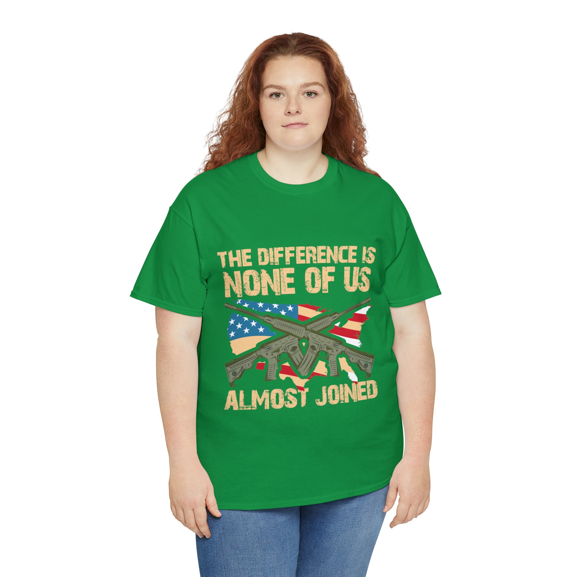 "None Of Us Almost Joined" Veteran T-Shirt - Weave Got Gifts - Unique Gifts You Won’t Find Anywhere Else!