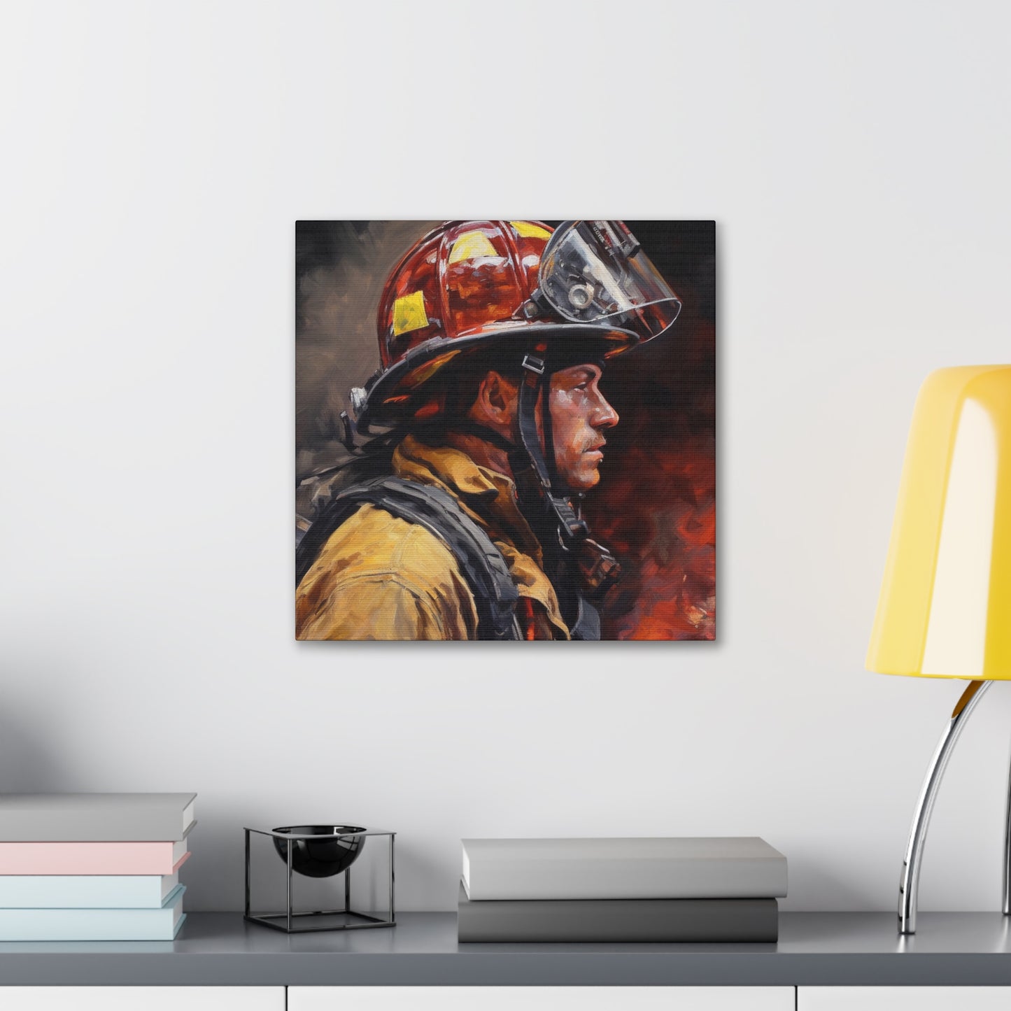 "Firefighter" Hero" Wall Art - Weave Got Gifts - Unique Gifts You Won’t Find Anywhere Else!