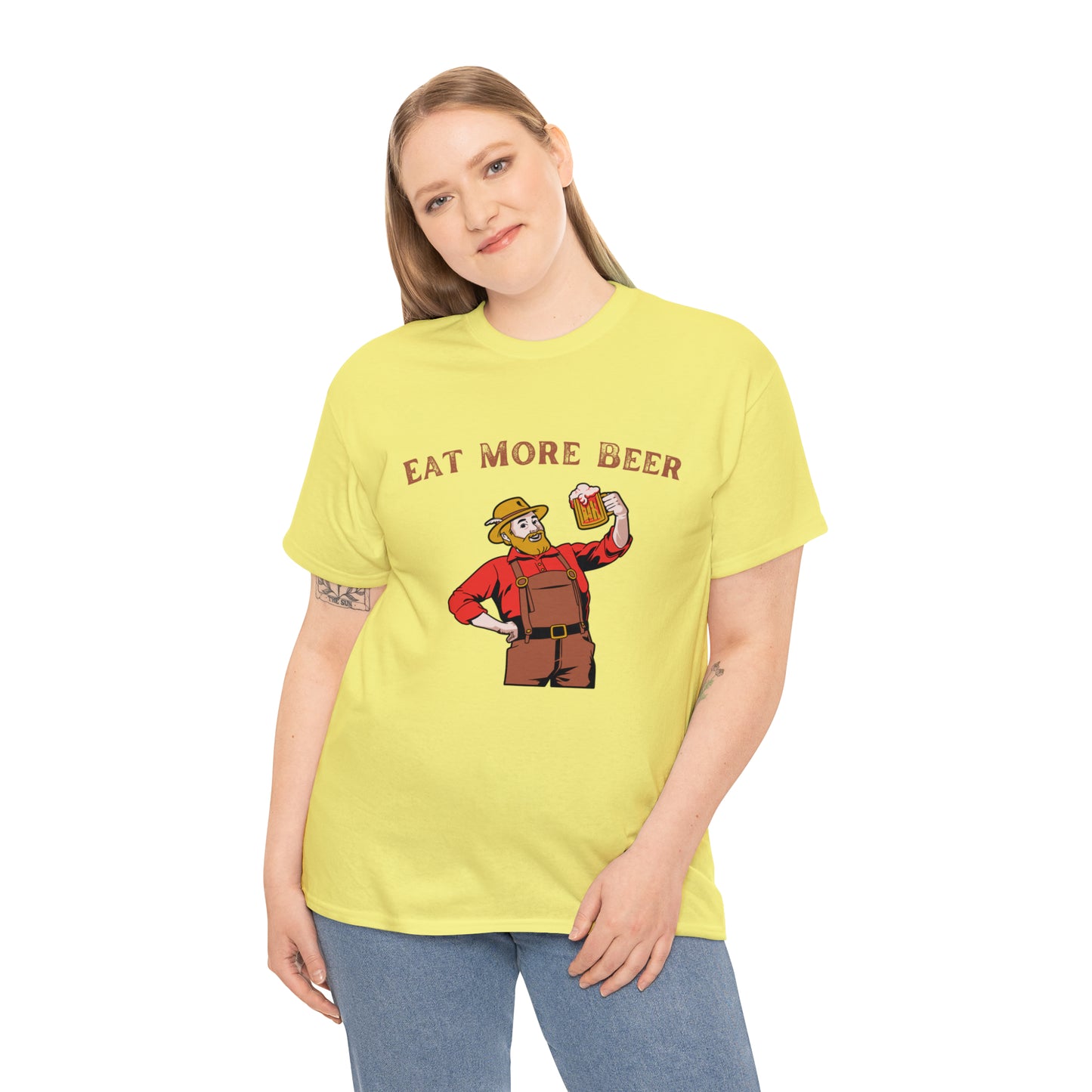 "Eat More Beer" T-Shirt - Weave Got Gifts - Unique Gifts You Won’t Find Anywhere Else!