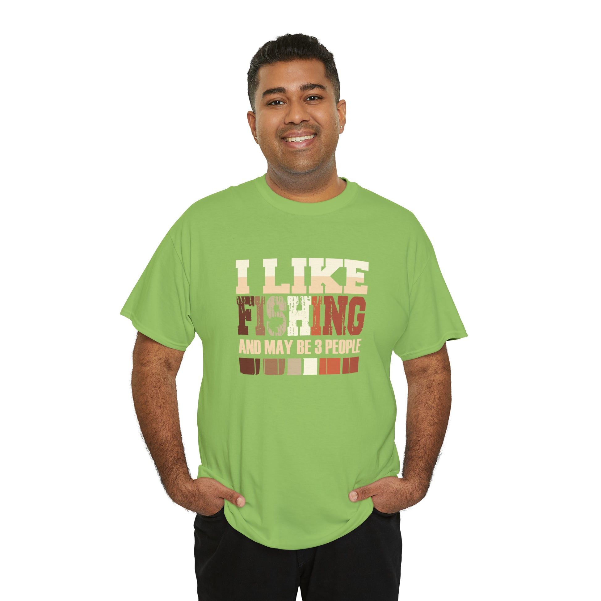 "I Like Fishing & Like 3 People" T-Shirt - Weave Got Gifts - Unique Gifts You Won’t Find Anywhere Else!