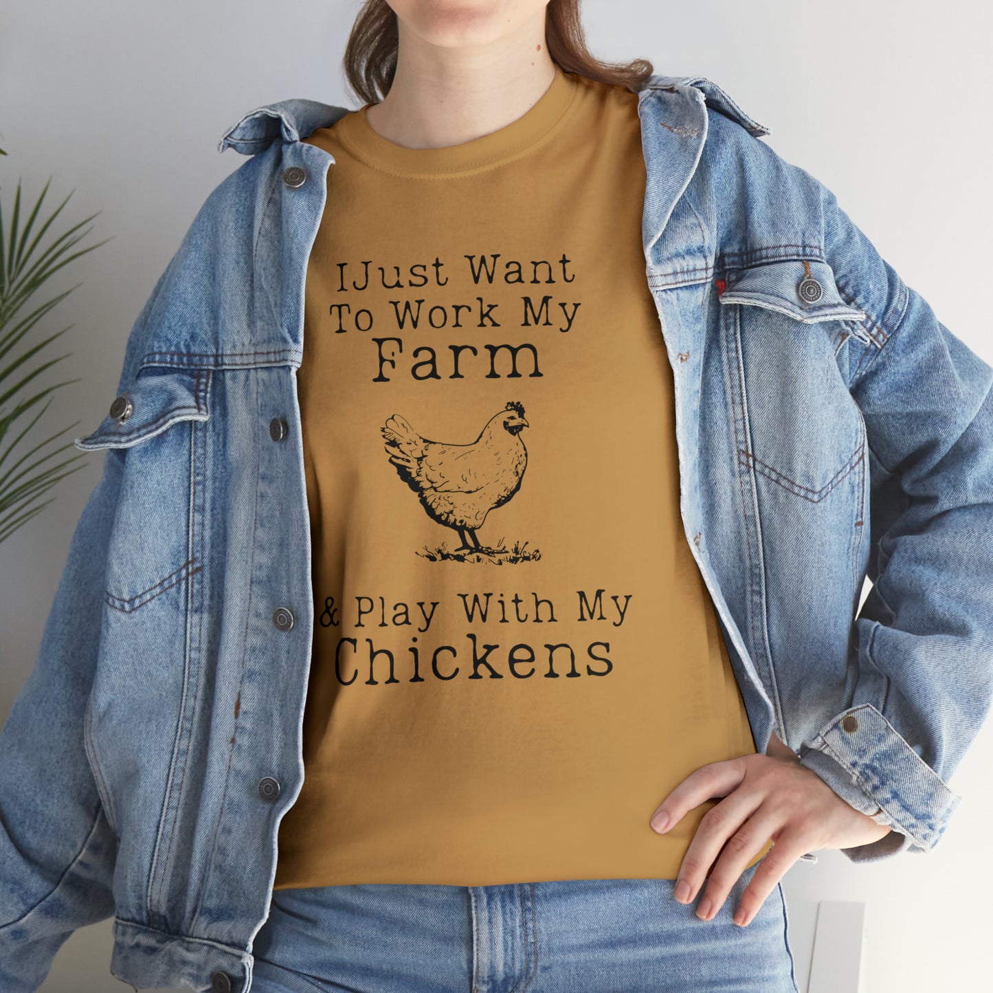 "Farm & Chickens" T-Shirt - Weave Got Gifts - Unique Gifts You Won’t Find Anywhere Else!