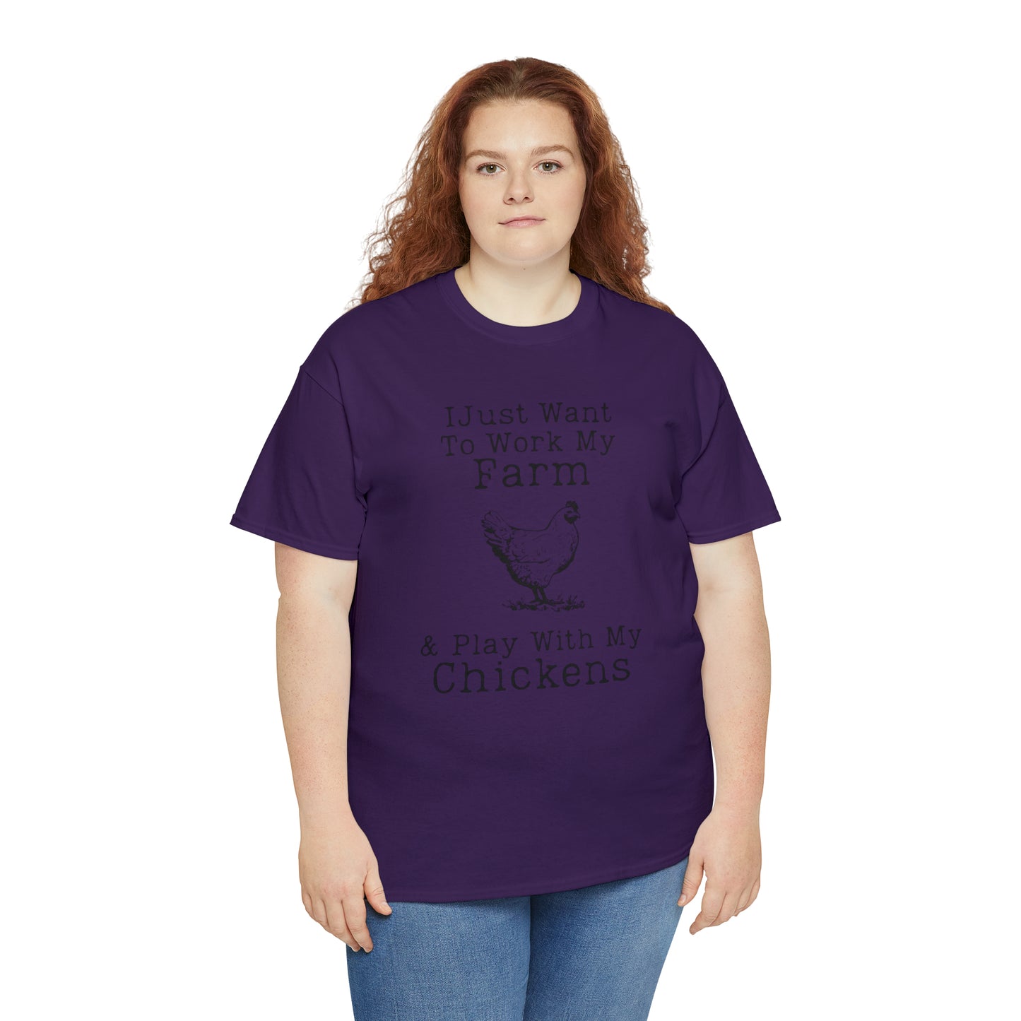 "Farm & Chickens" T-Shirt - Weave Got Gifts - Unique Gifts You Won’t Find Anywhere Else!