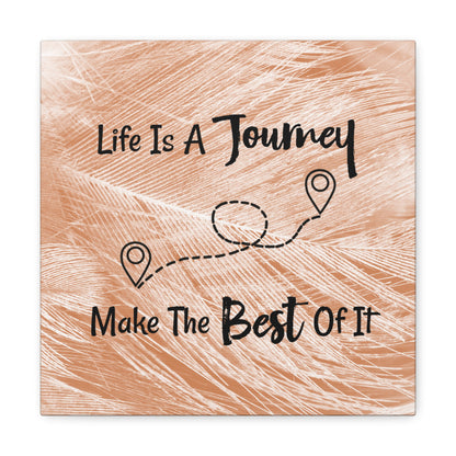 "Life Is A Journey, Make The Best Of It" Wall Art - Weave Got Gifts - Unique Gifts You Won’t Find Anywhere Else!