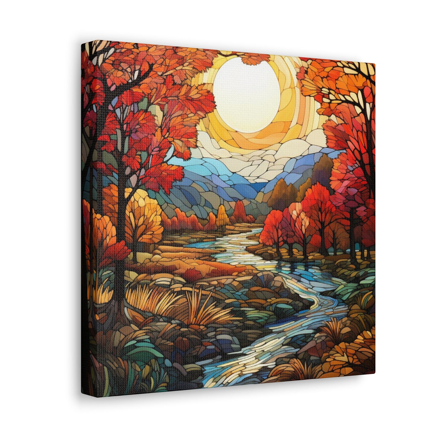 "Riverside Serenity" Wall Art - Weave Got Gifts - Unique Gifts You Won’t Find Anywhere Else!