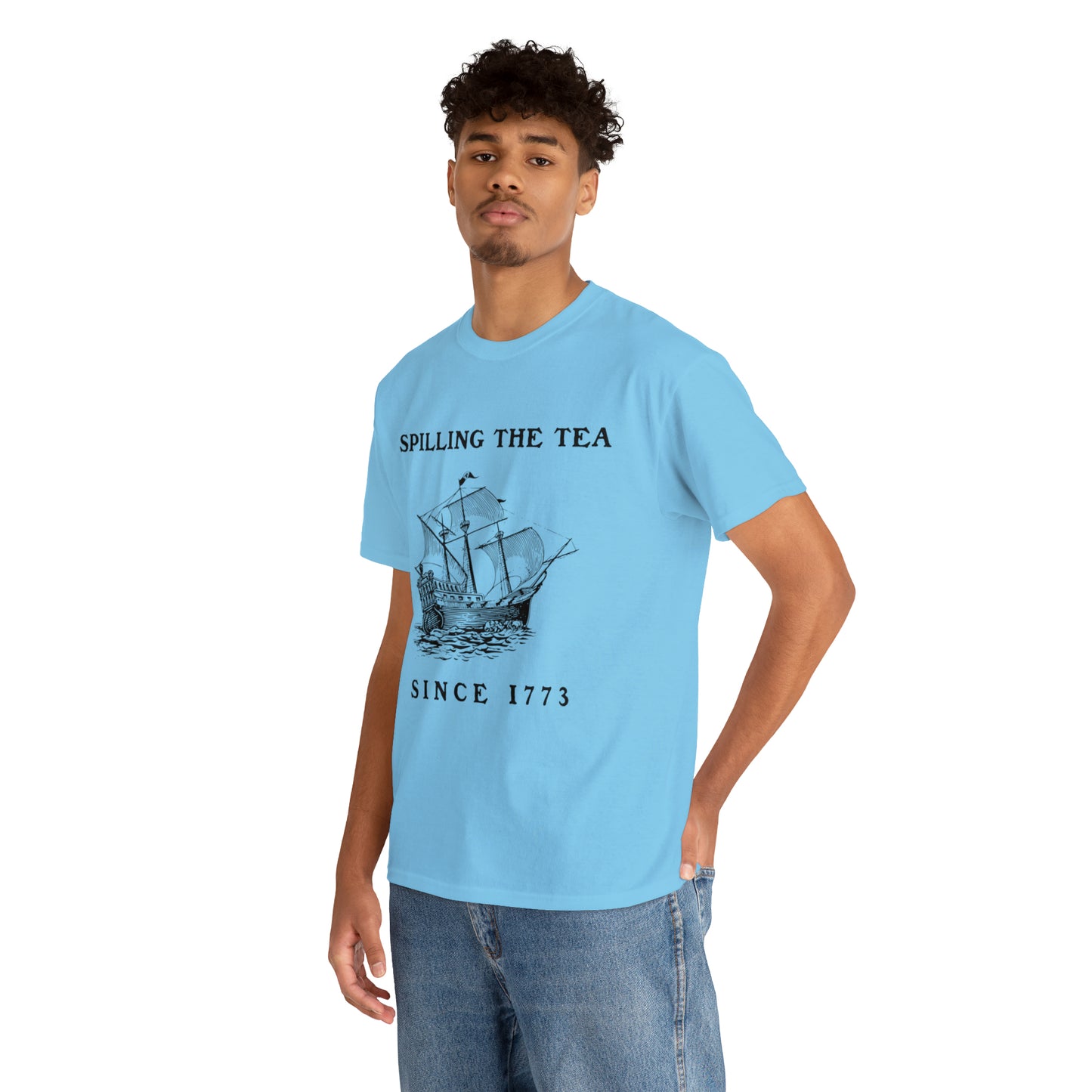 "Spilling The Tea, Since 1773" T-Shirt - Weave Got Gifts - Unique Gifts You Won’t Find Anywhere Else!