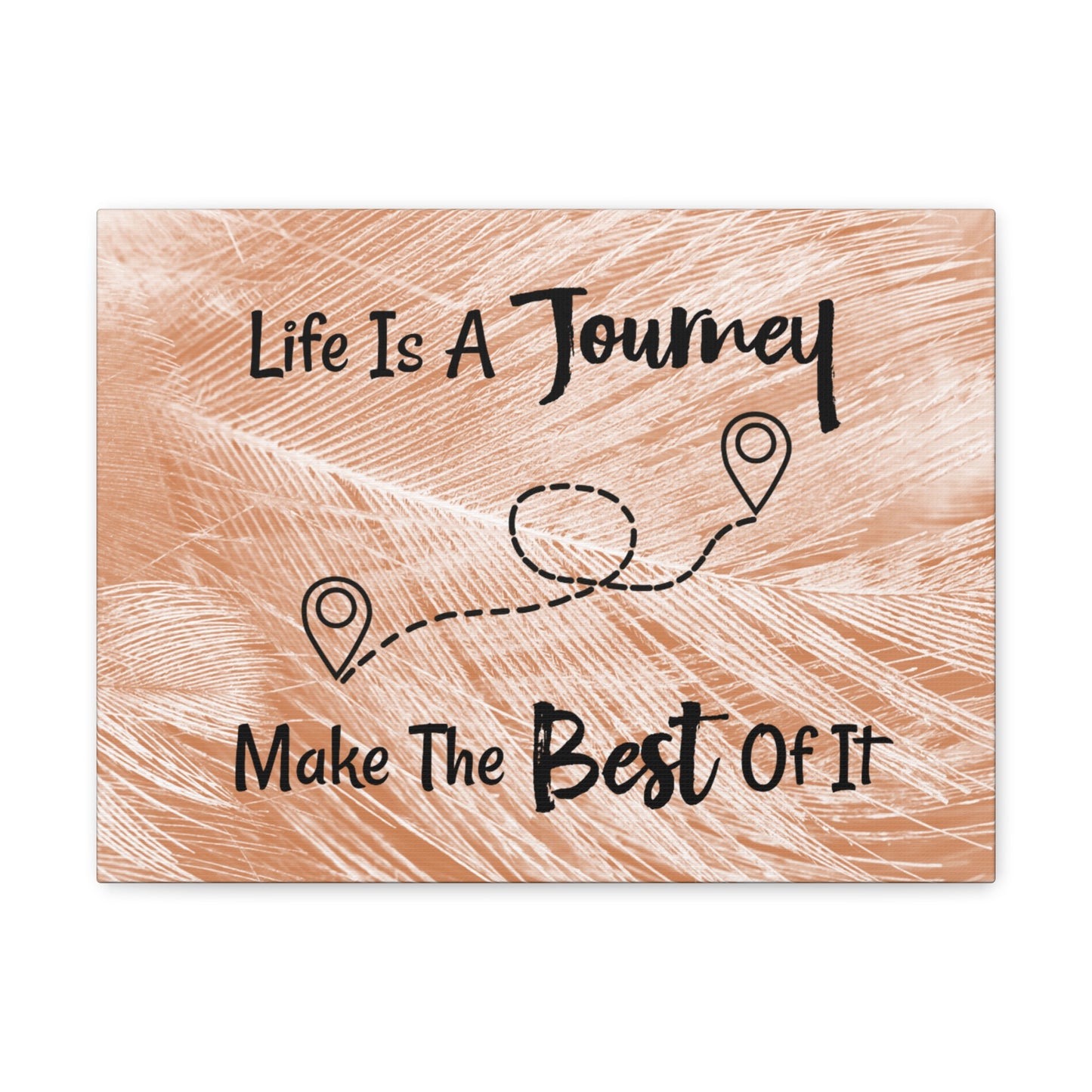 "Life Is A Journey, Make The Best Of It" Wall Art - Weave Got Gifts - Unique Gifts You Won’t Find Anywhere Else!