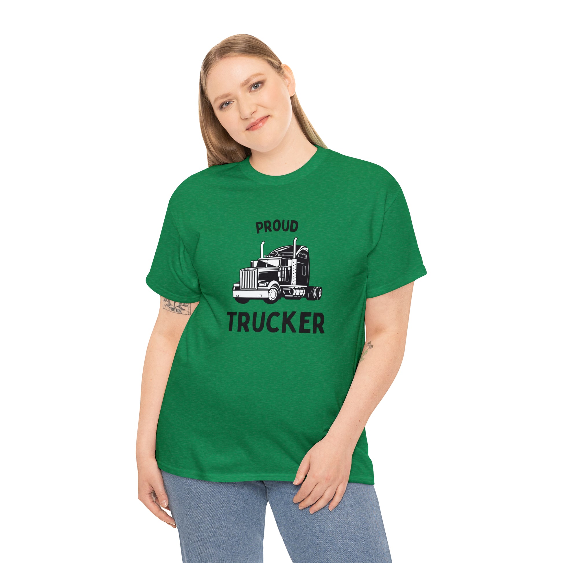 "Proud Trucker" T-Shirt - Weave Got Gifts - Unique Gifts You Won’t Find Anywhere Else!