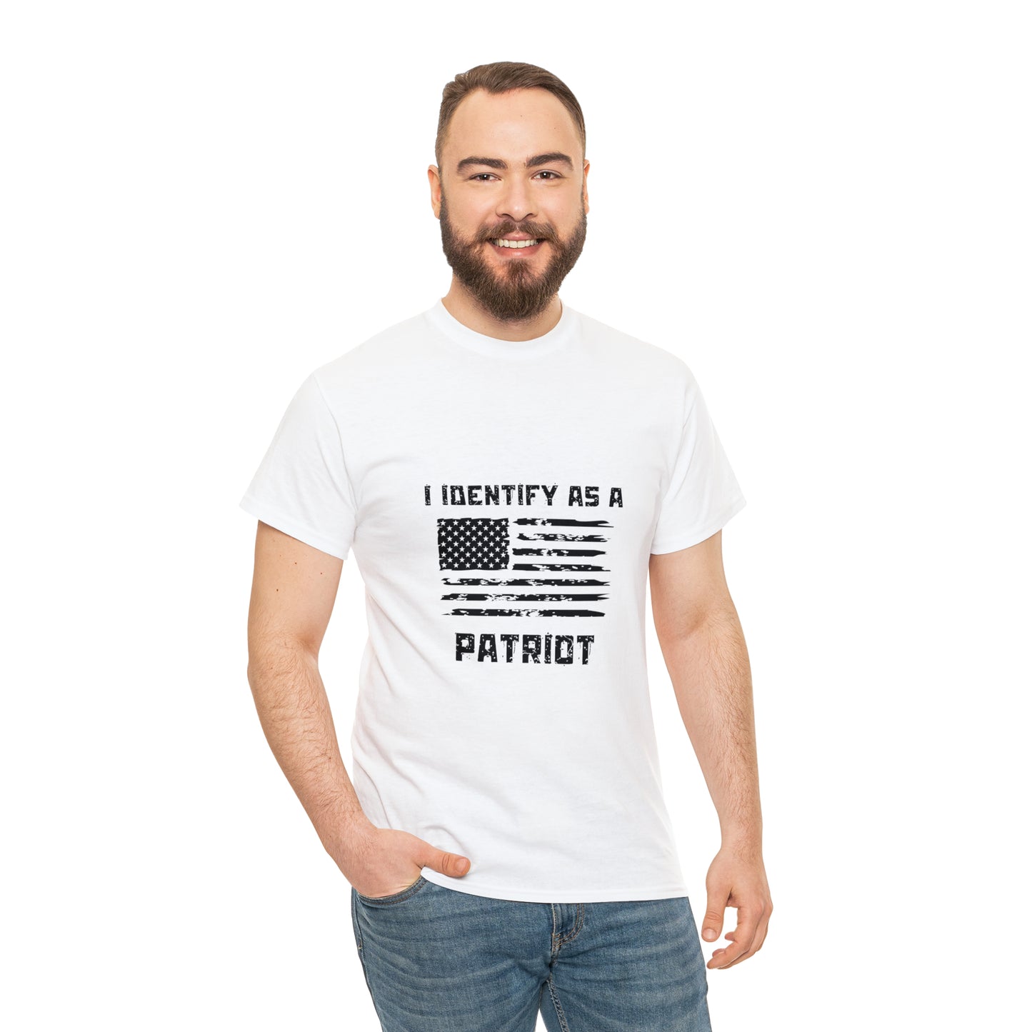 'I Identify As A Patriot" T-Shirt - Weave Got Gifts - Unique Gifts You Won’t Find Anywhere Else!